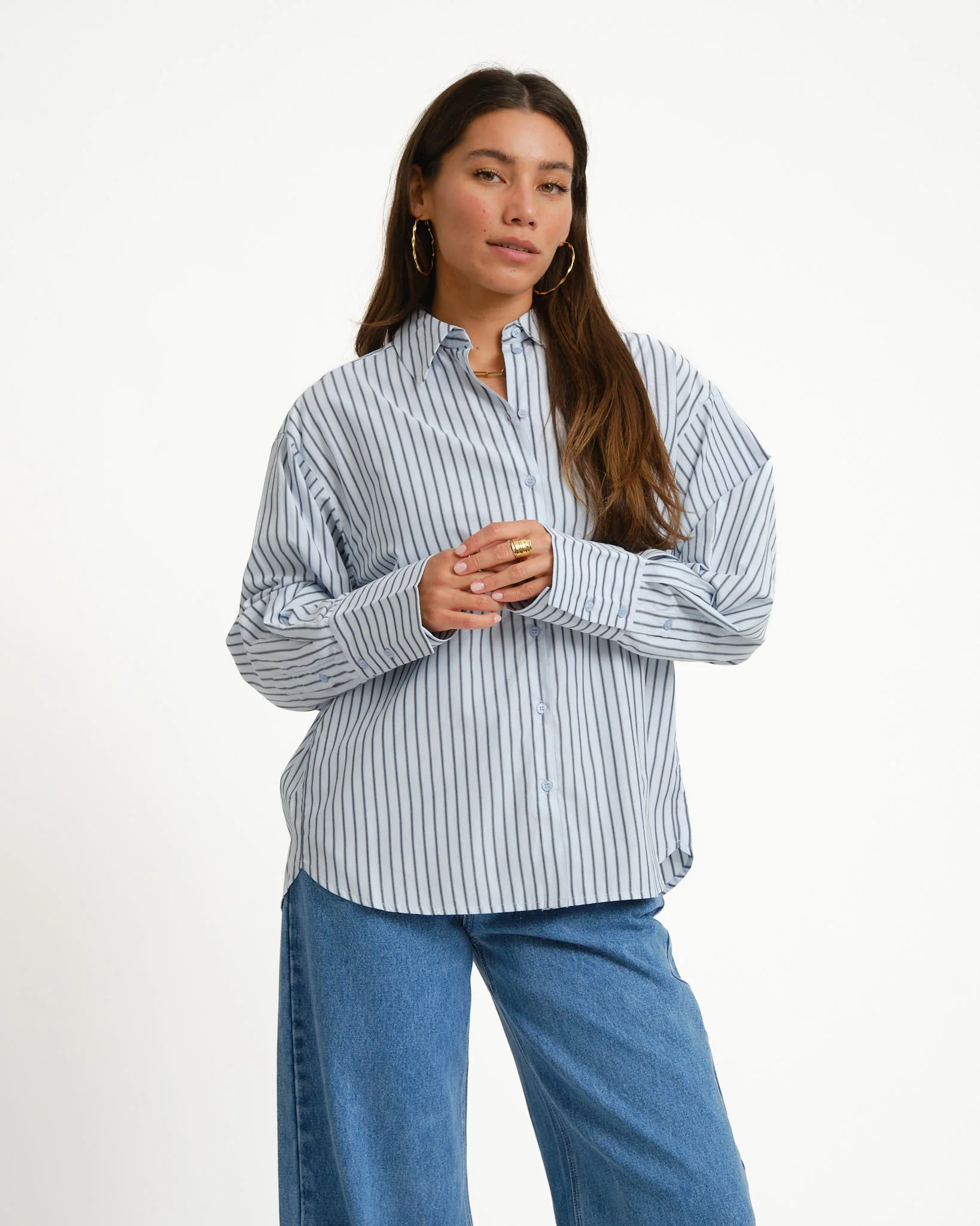 Bella Shirt Skyway Navy