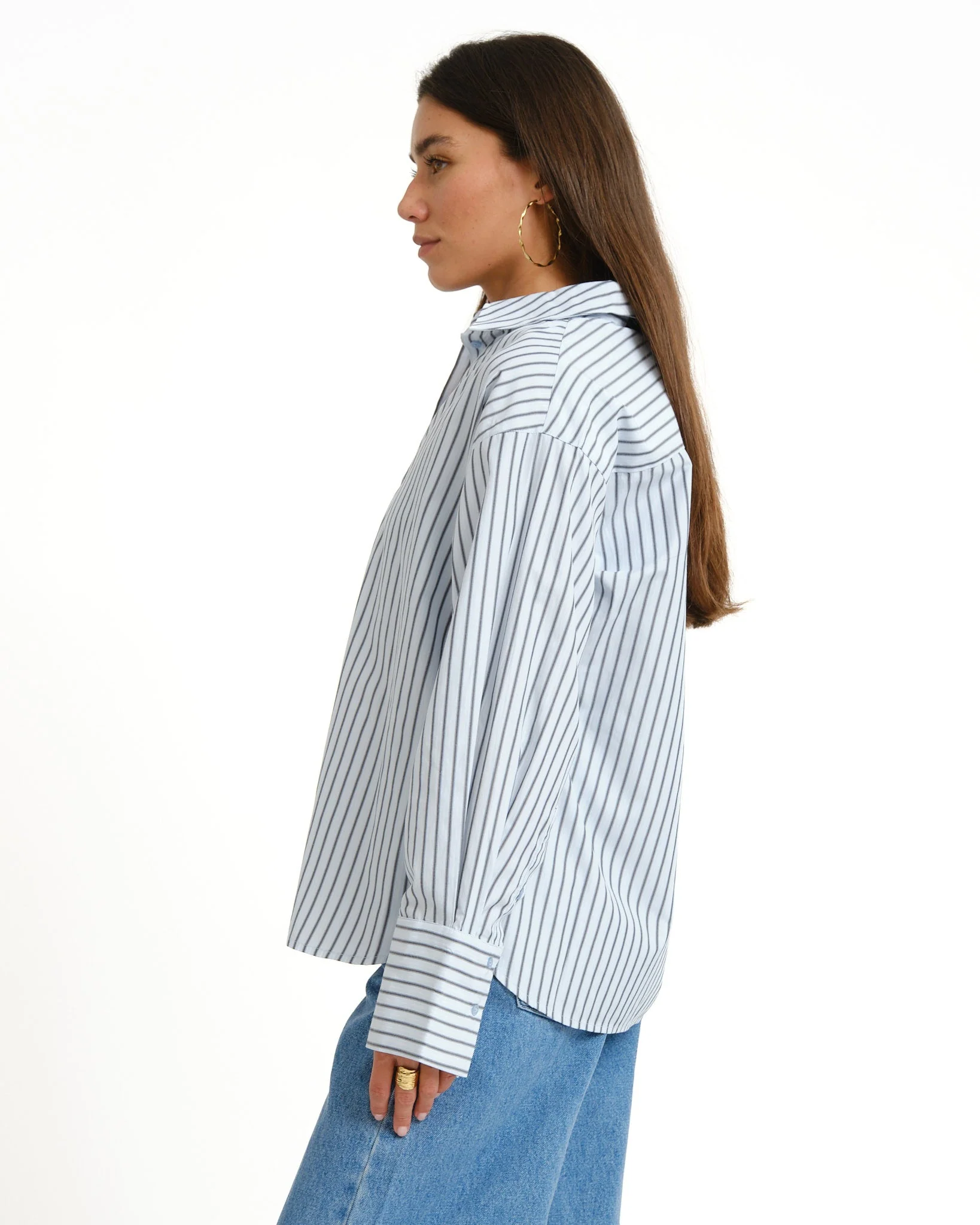 Bella Shirt Skyway Navy - Image 4