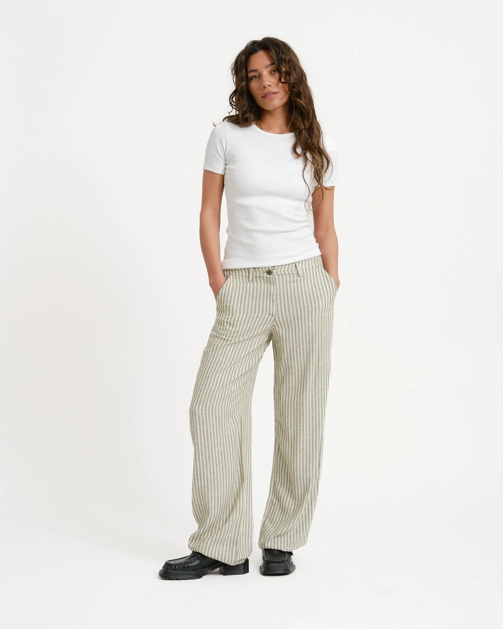 Emily Raya Pants Olive Branch