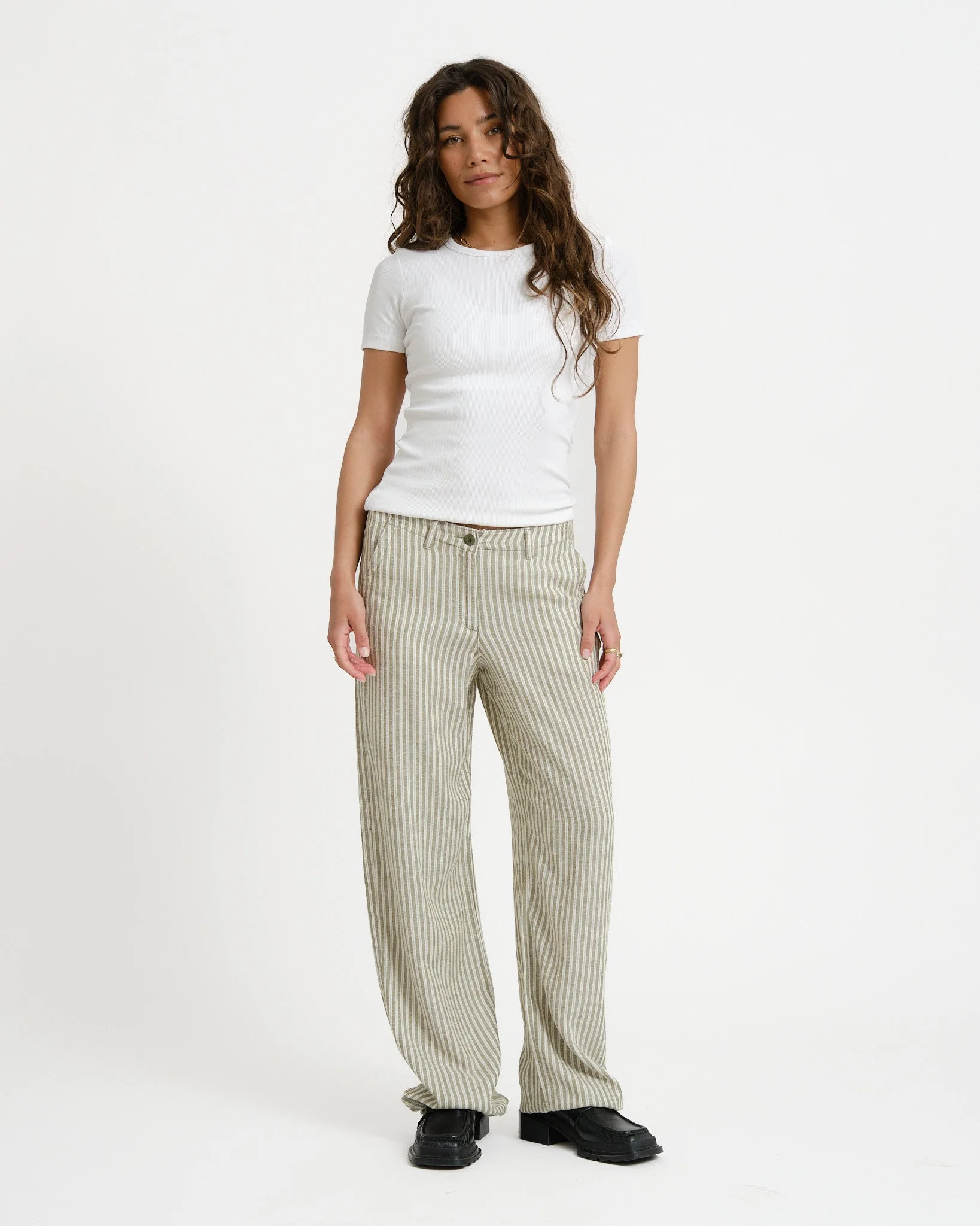 Emily Raya Pants Olive Branch - Image 2