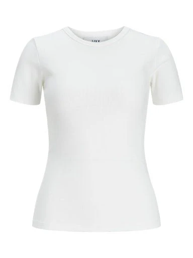 Frankie Tee Rib Bright White - Image 7