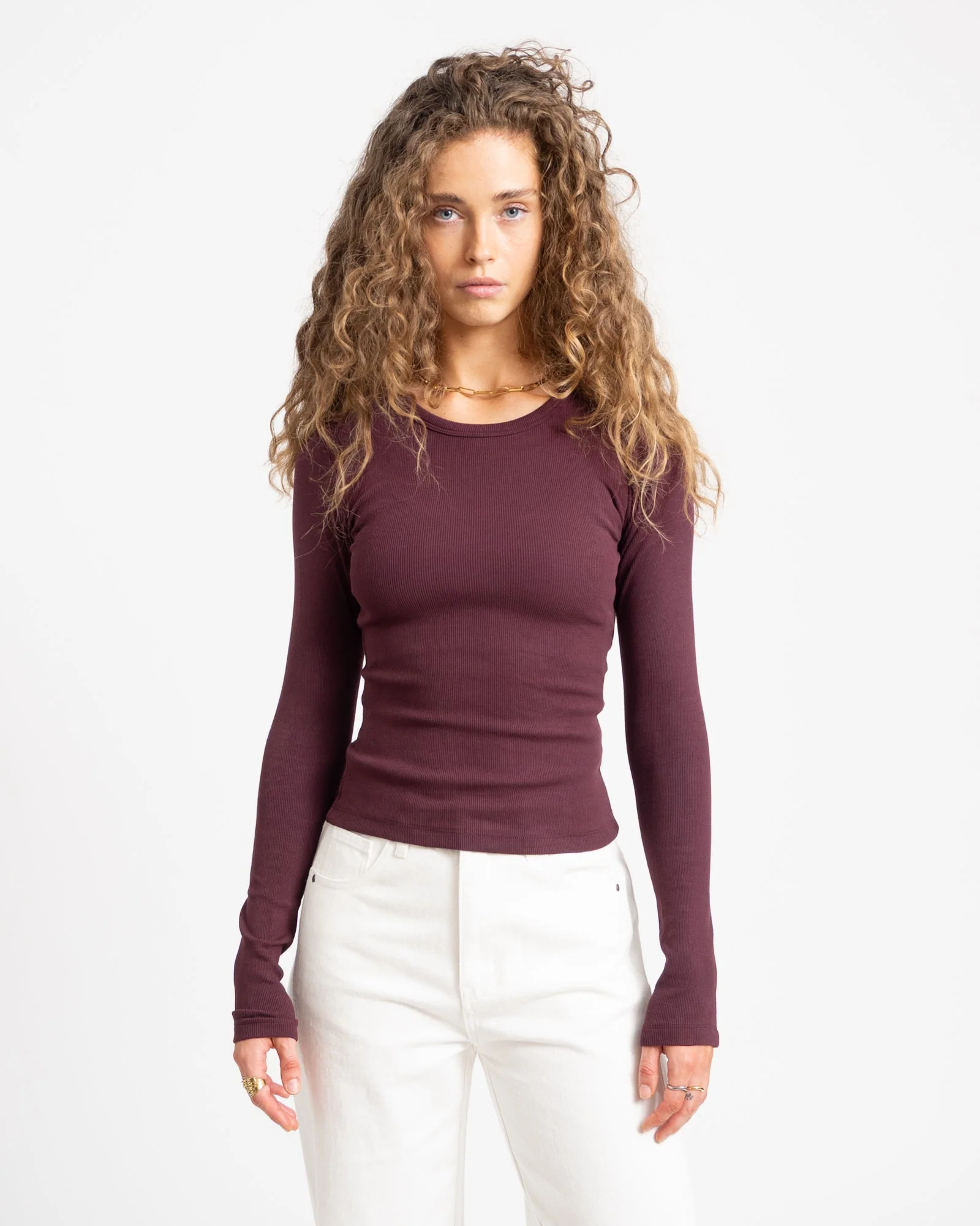 Freya Rib Tee Winetasting - Image 3