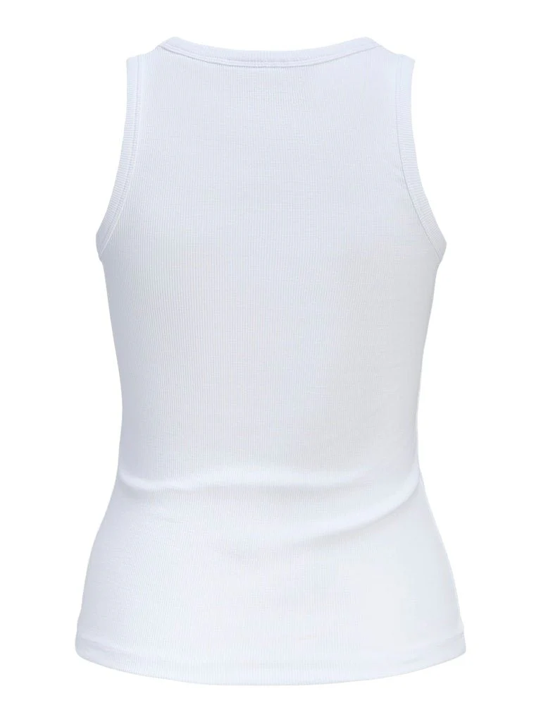 Frida U-Neck Top Bright White - Image 8
