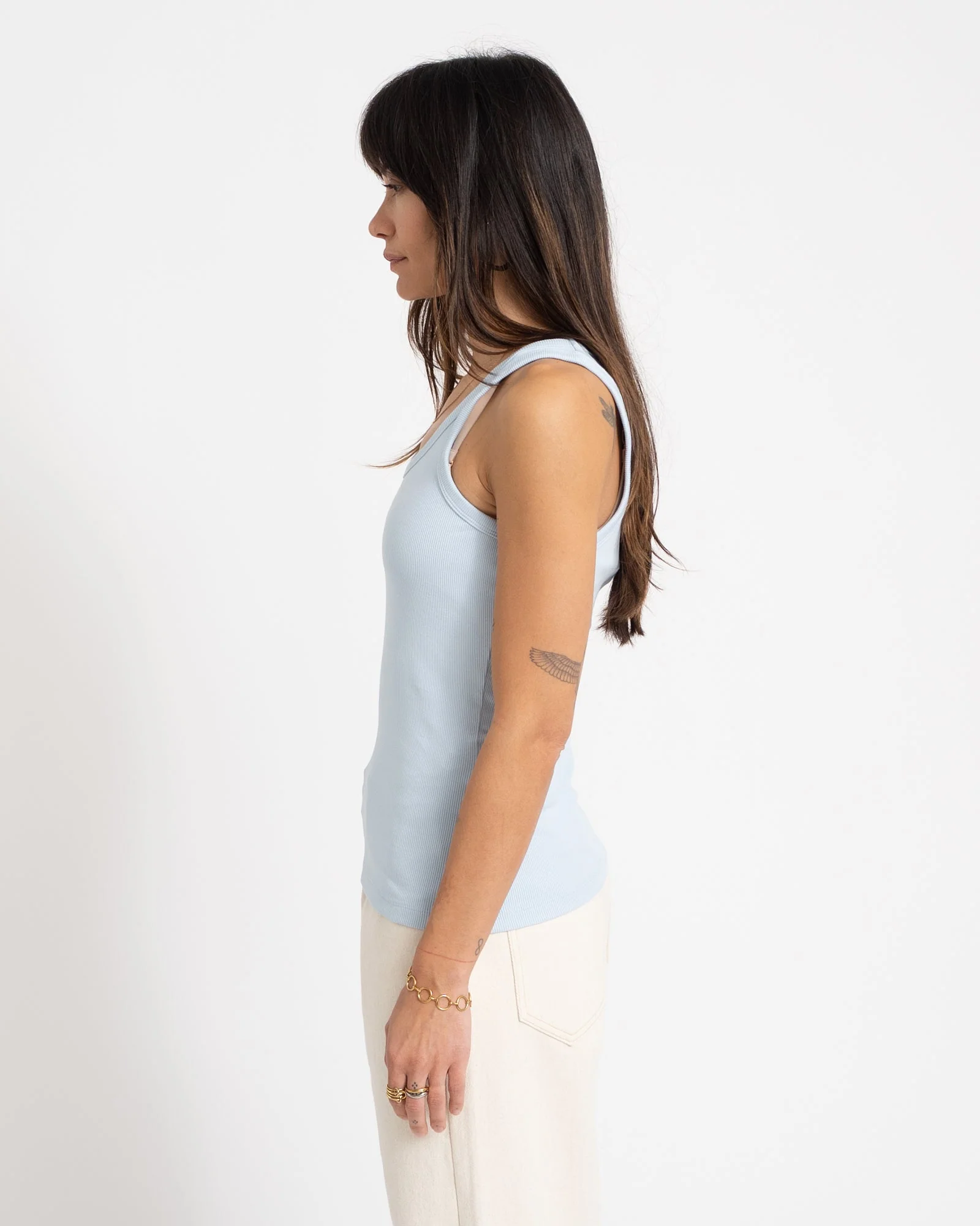 Frida U-Neck Top Skyway - Image 4