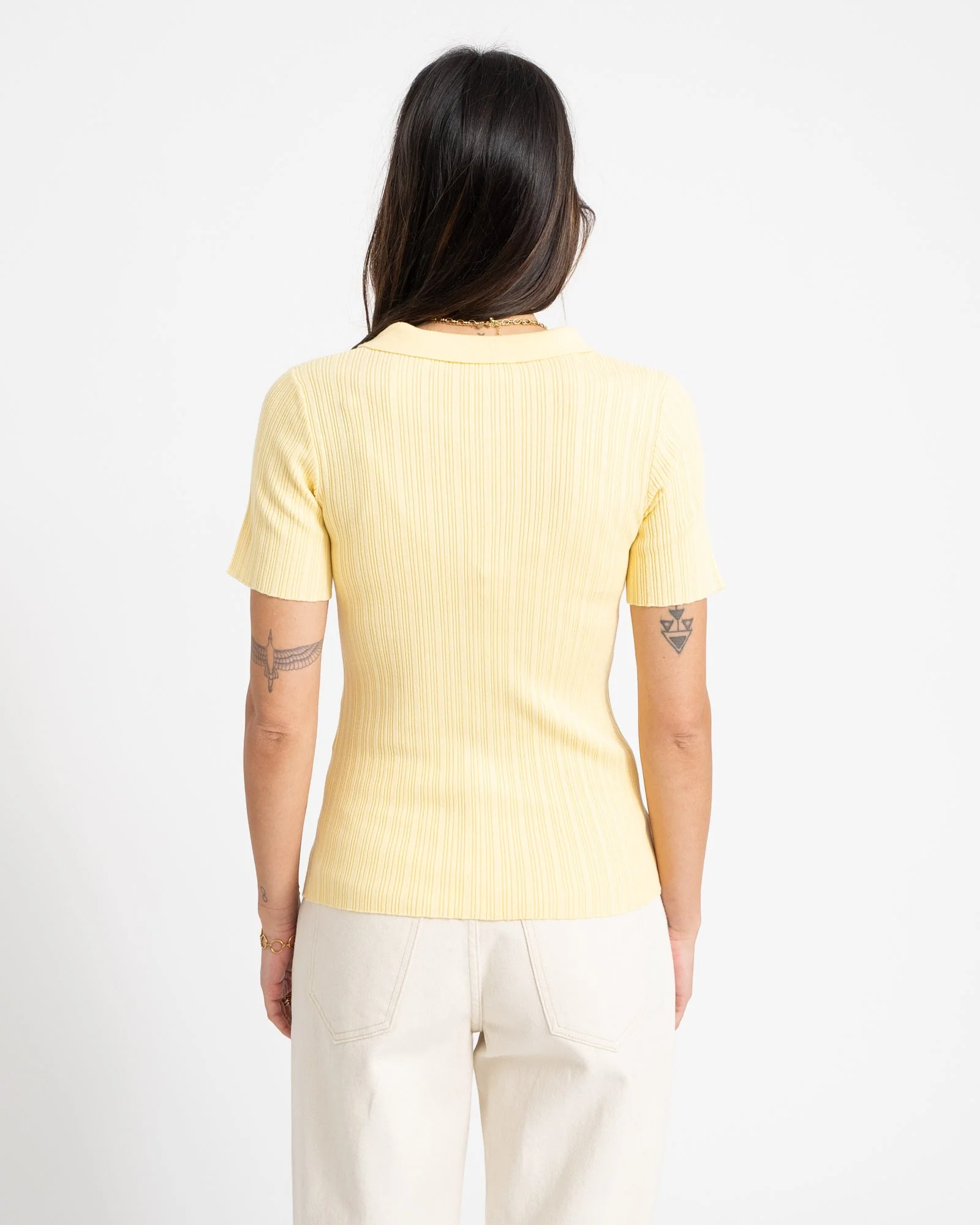 Hadley Tight Polo Knit Sunlight - Image 4