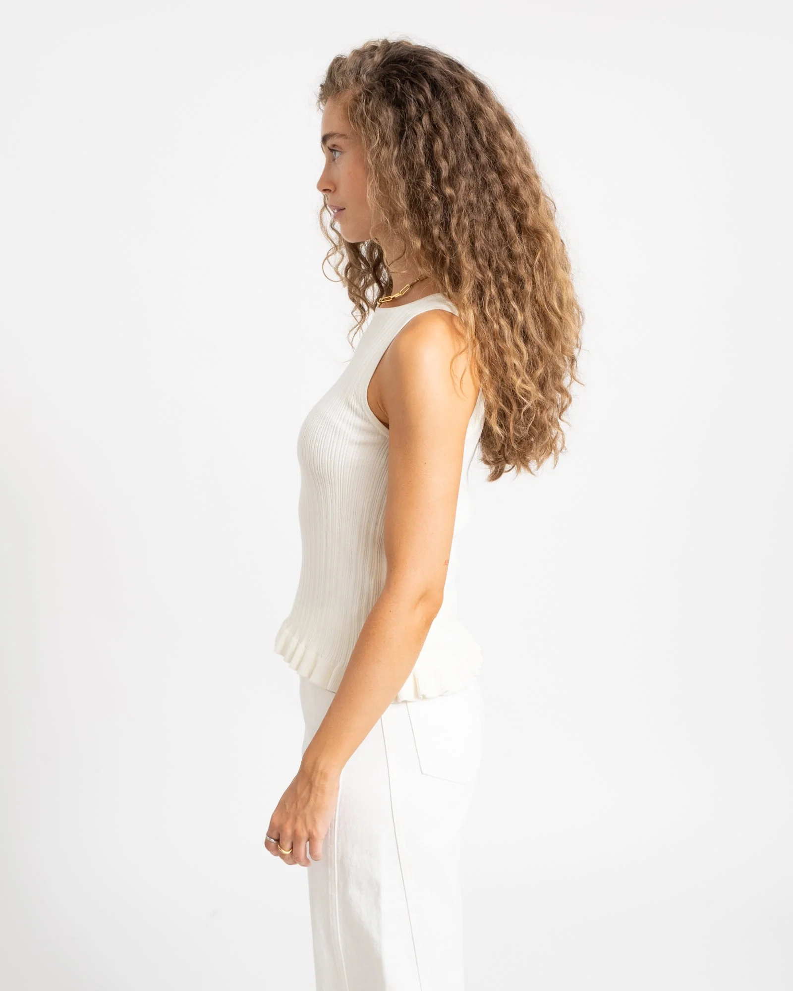 Hazel Top Knit Vanilla Ice - Image 4