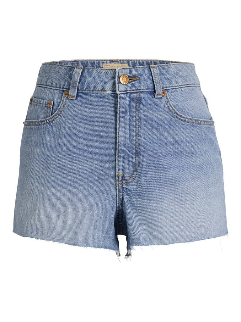 Irina WIde Shorts Mini Denim Blauw - Image 7