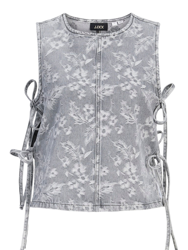 Mabel Top Grey Denim - Image 7