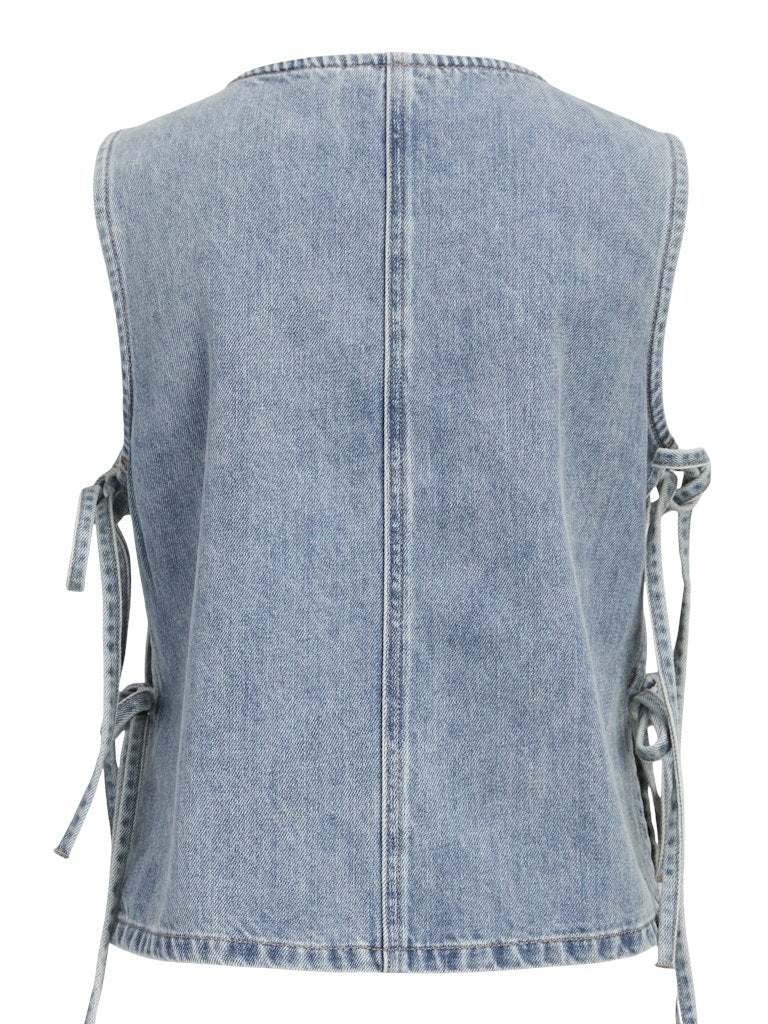 Mabel Top Blue Denim - Image 7