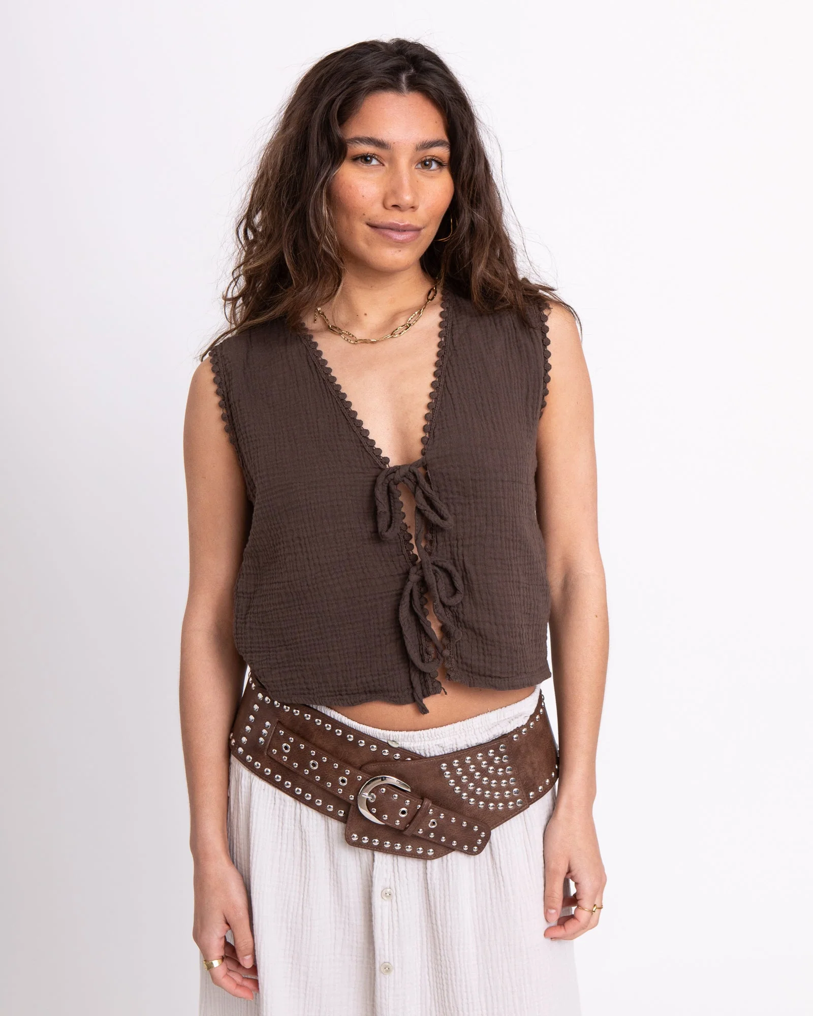 Stud Riem Bracken Brown - Image 3