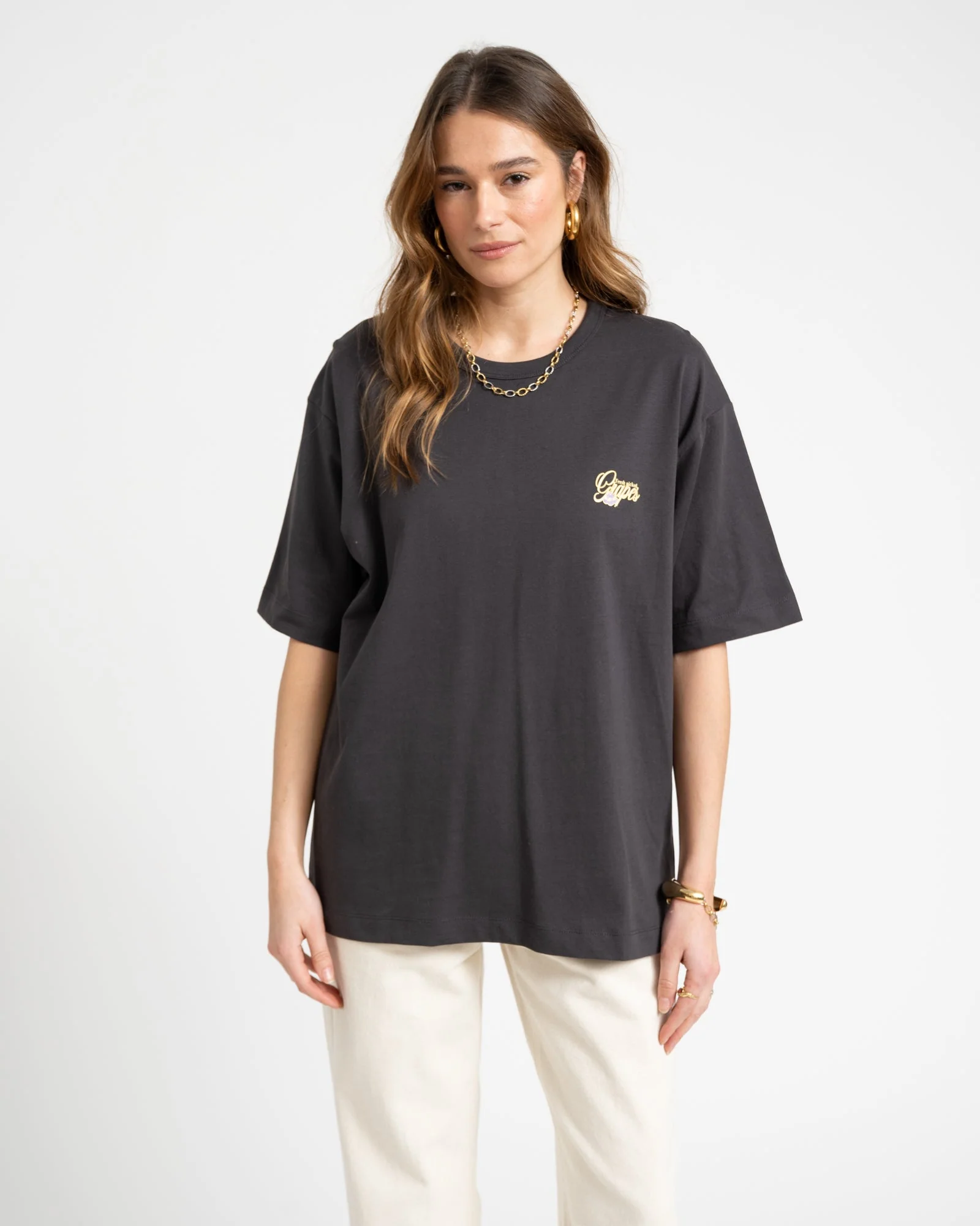 Sandra Loose Tee Grapes - Image 2