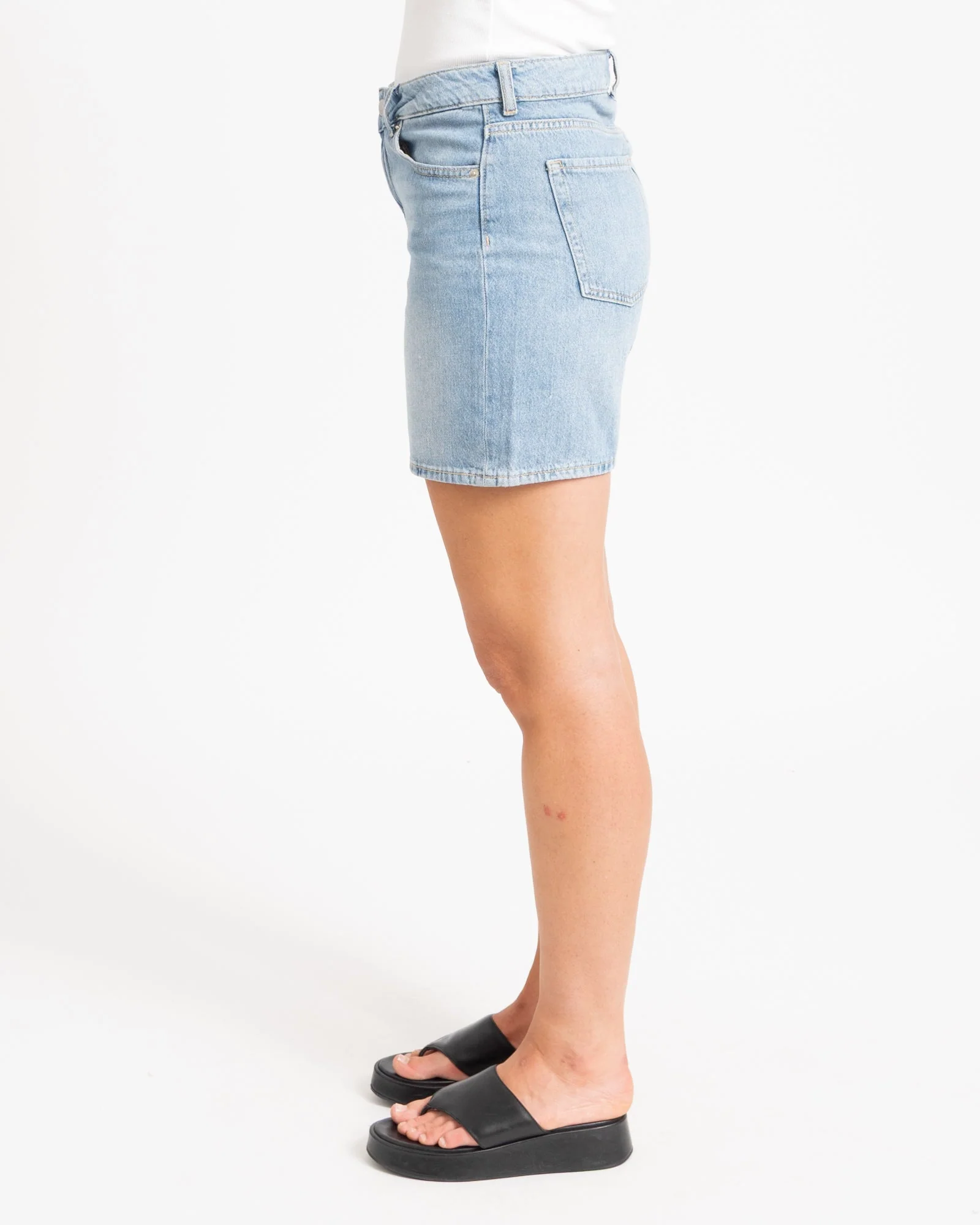 Seville Shorts Medium Blue Denim - Image 3