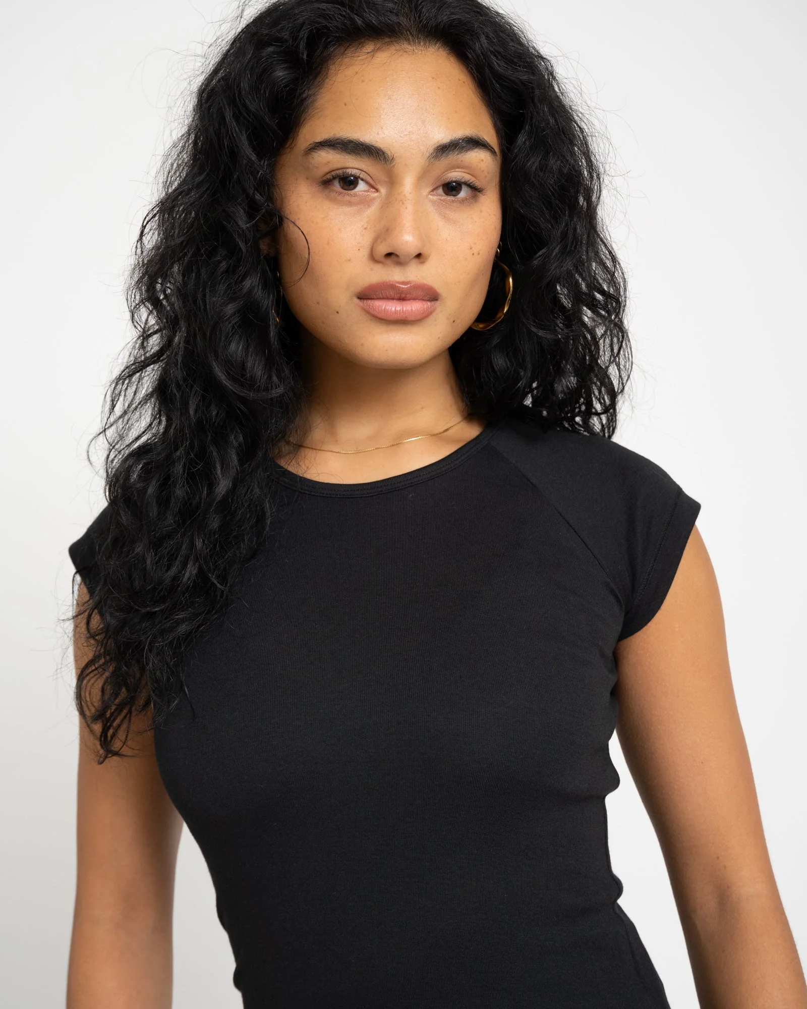 Star Raglan Tee Black - Image 2