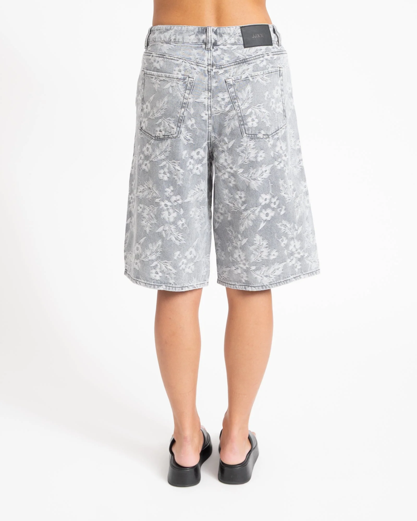 Tokyo Long Shorts Grey Denim - Image 4