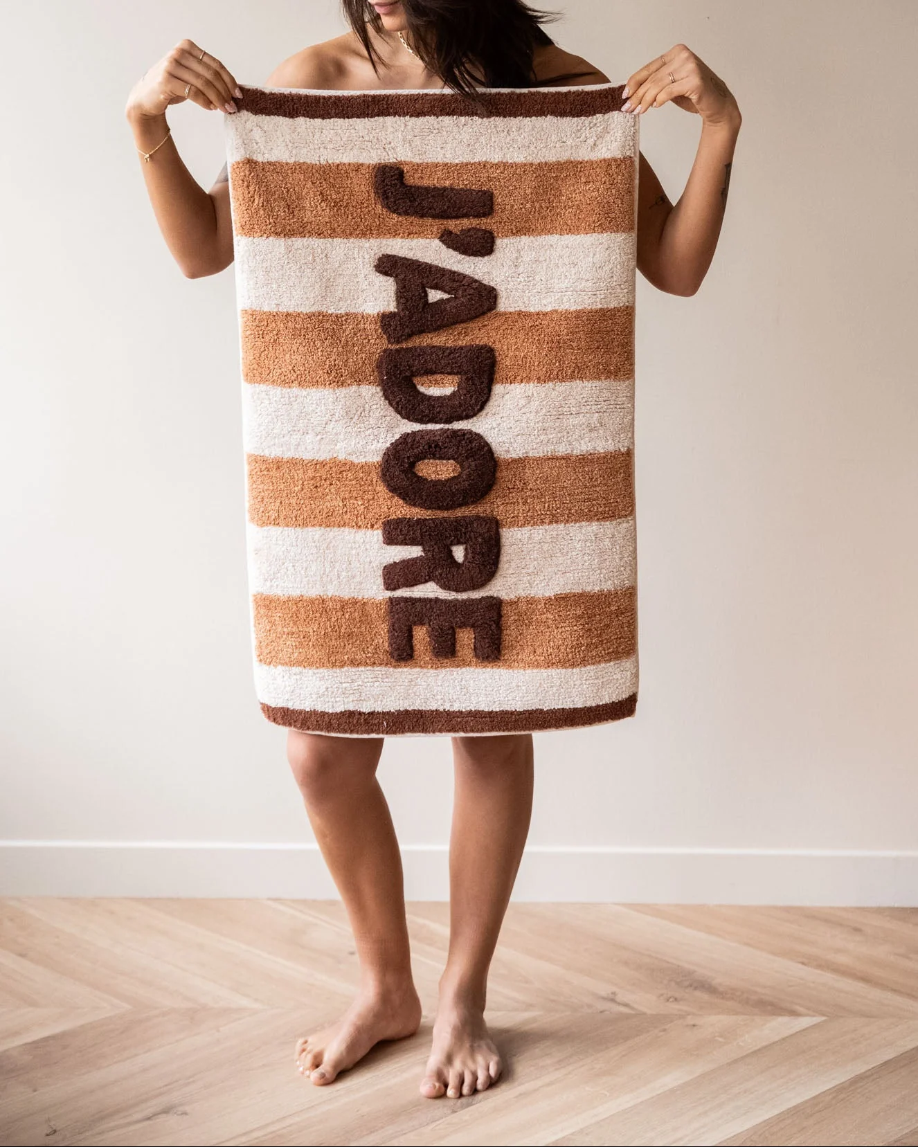 Badmat J'adore Stripes