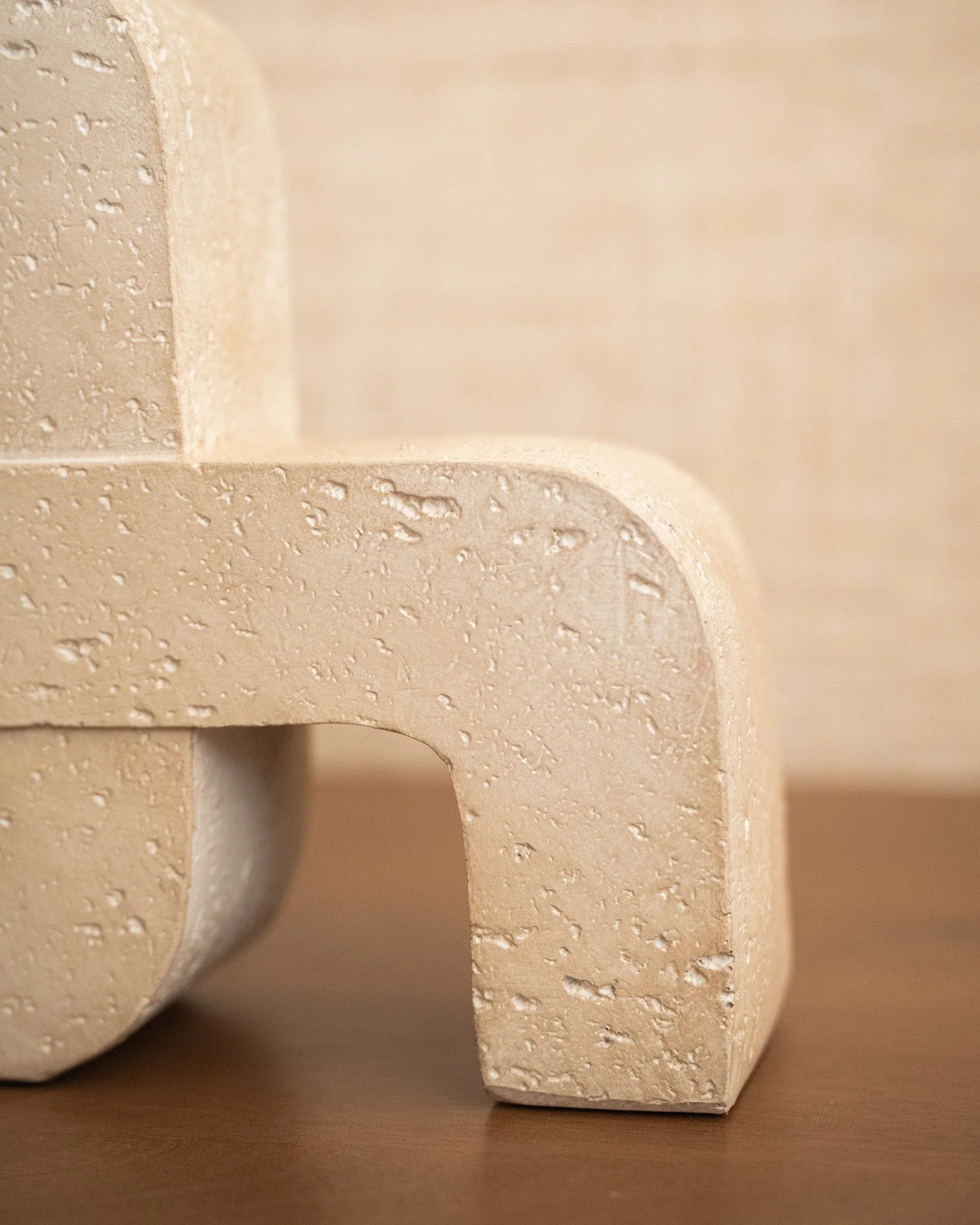 Set van 2 - Bookend Abstract Beige - Image 4