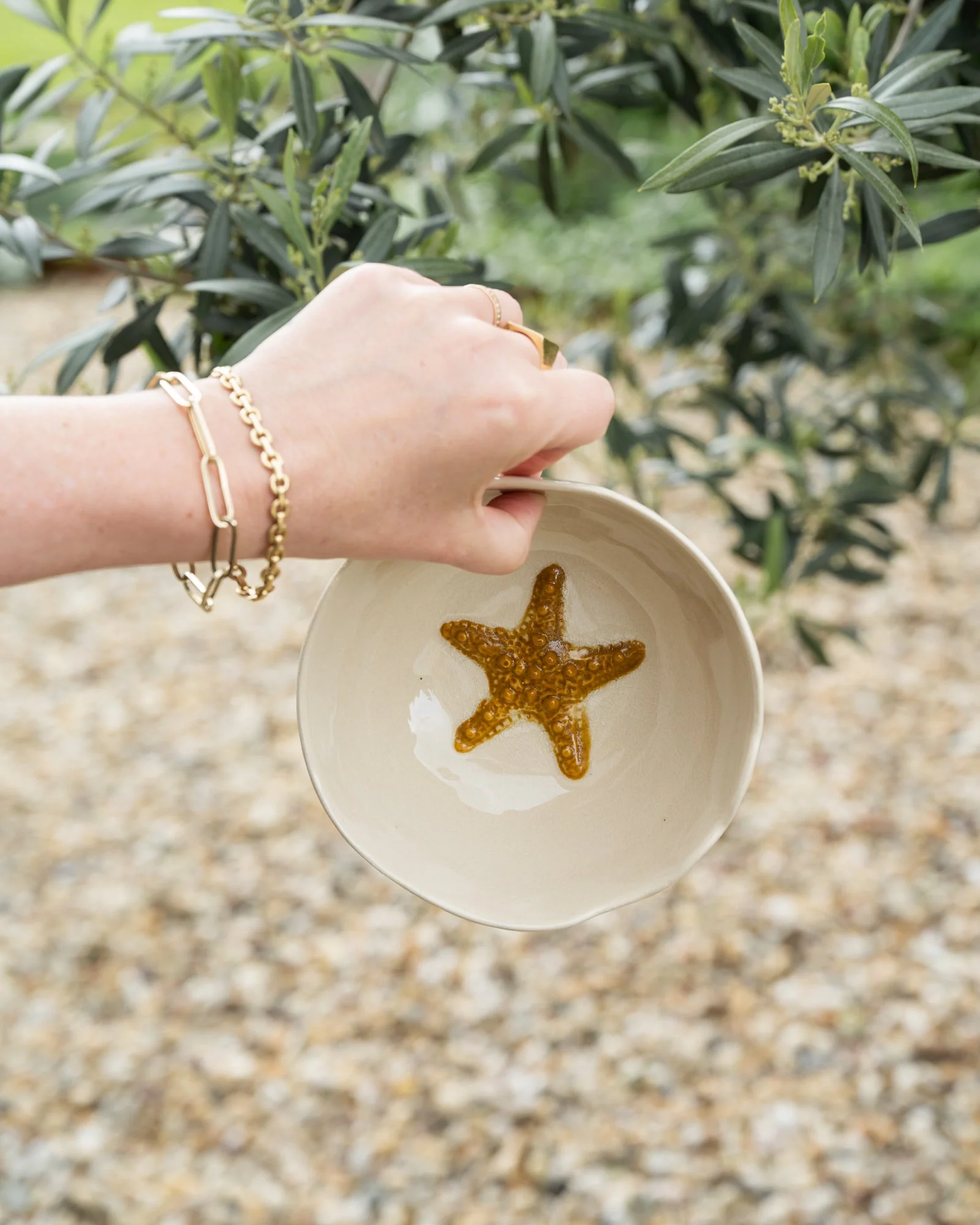 Bowl Starfish Ceramic - Image 5