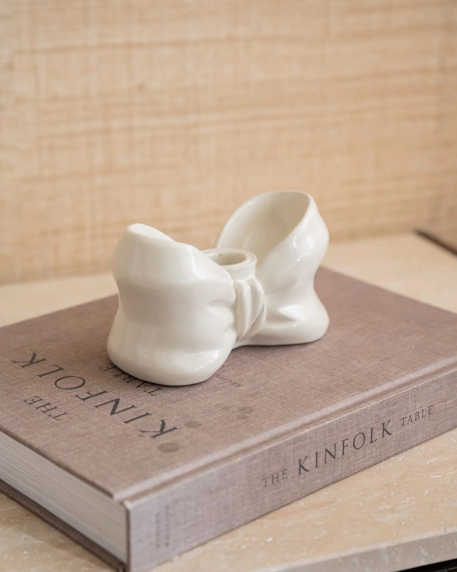 Kandelaar Bow Ivory Shine - Image 5