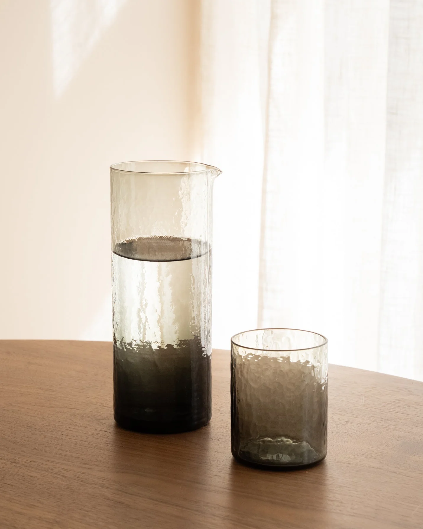 Carafe Mia Glass Grey - Image 2