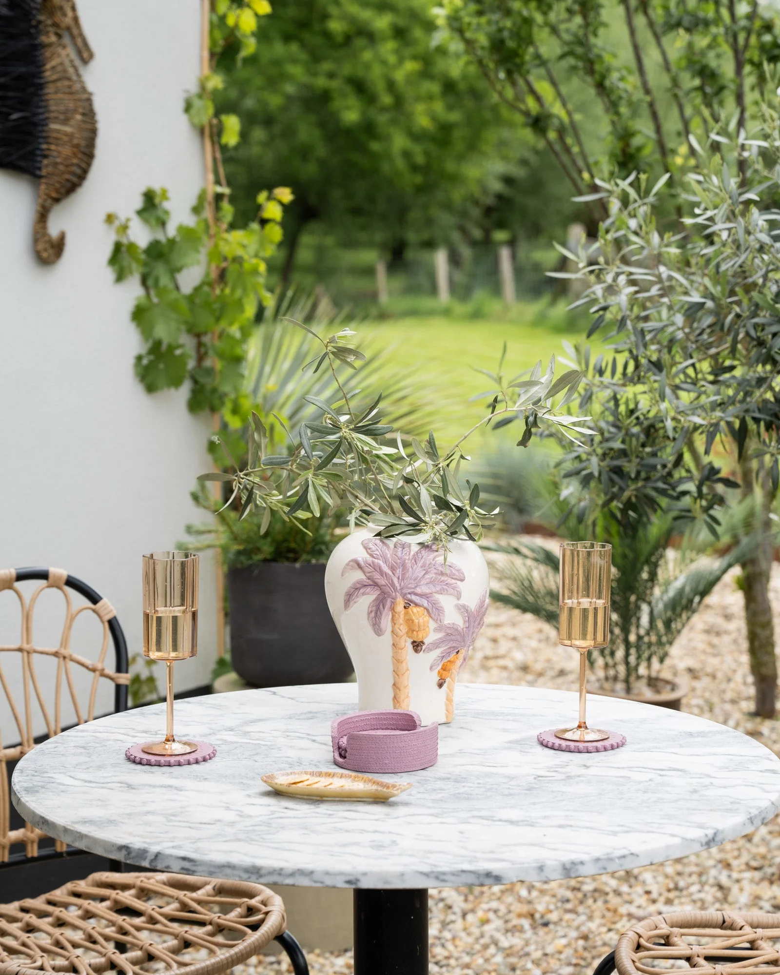 Set van 4 - Coasters Sun Lilac - Image 6