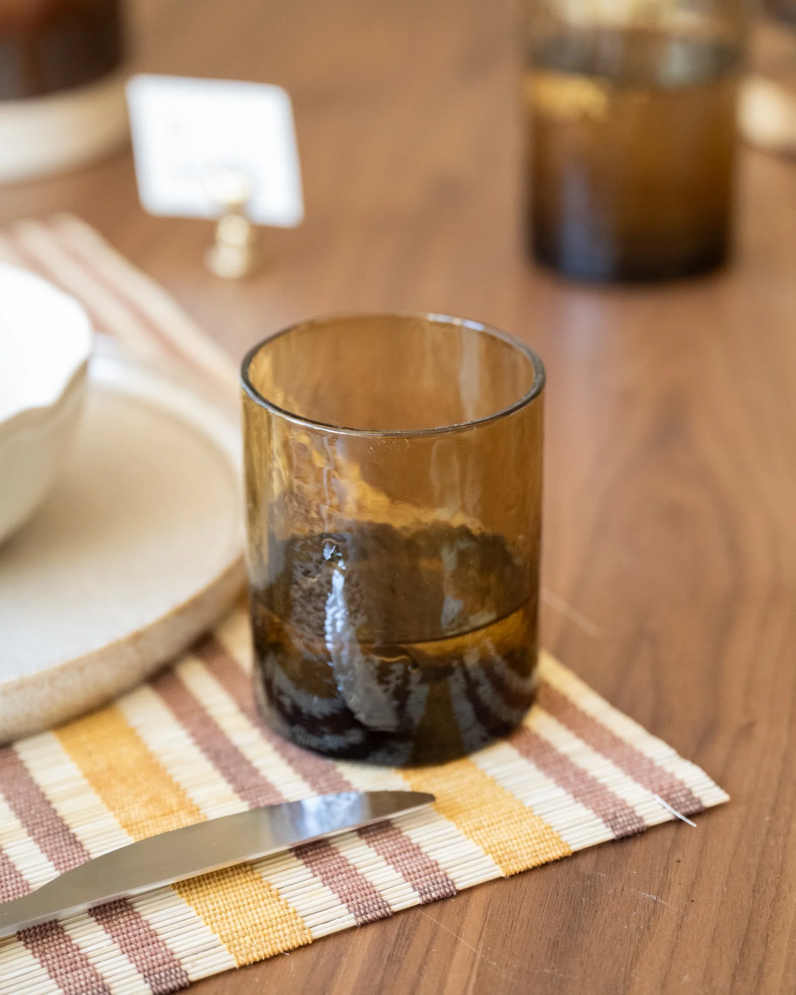 Drinking Glass Mia Amber - Image 4