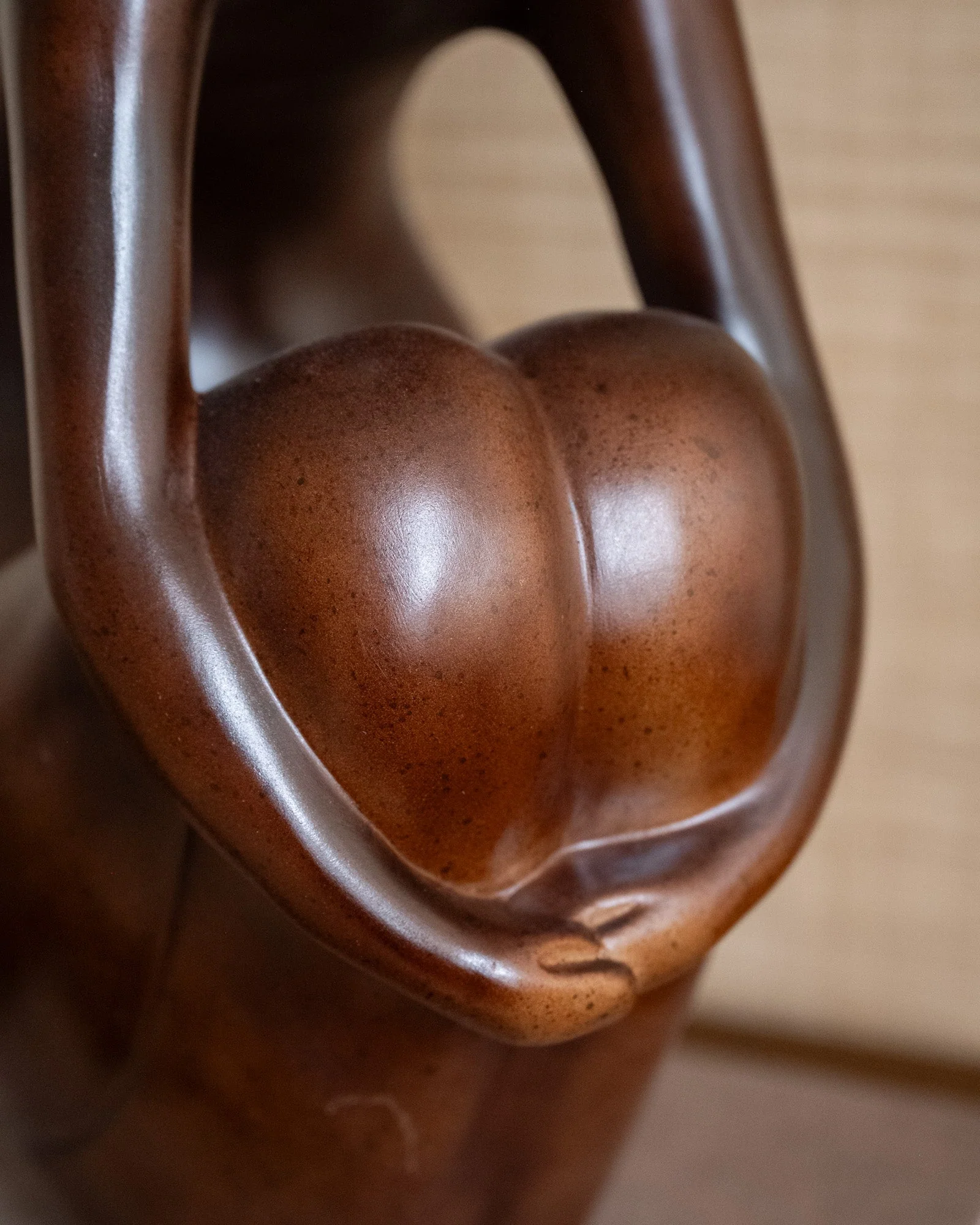 Large Ornament Human Sitting - Image 3