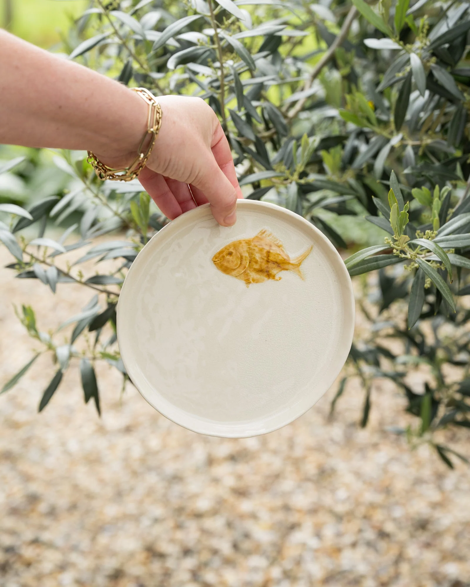 Side Plate Fish Ceramic - Image 4