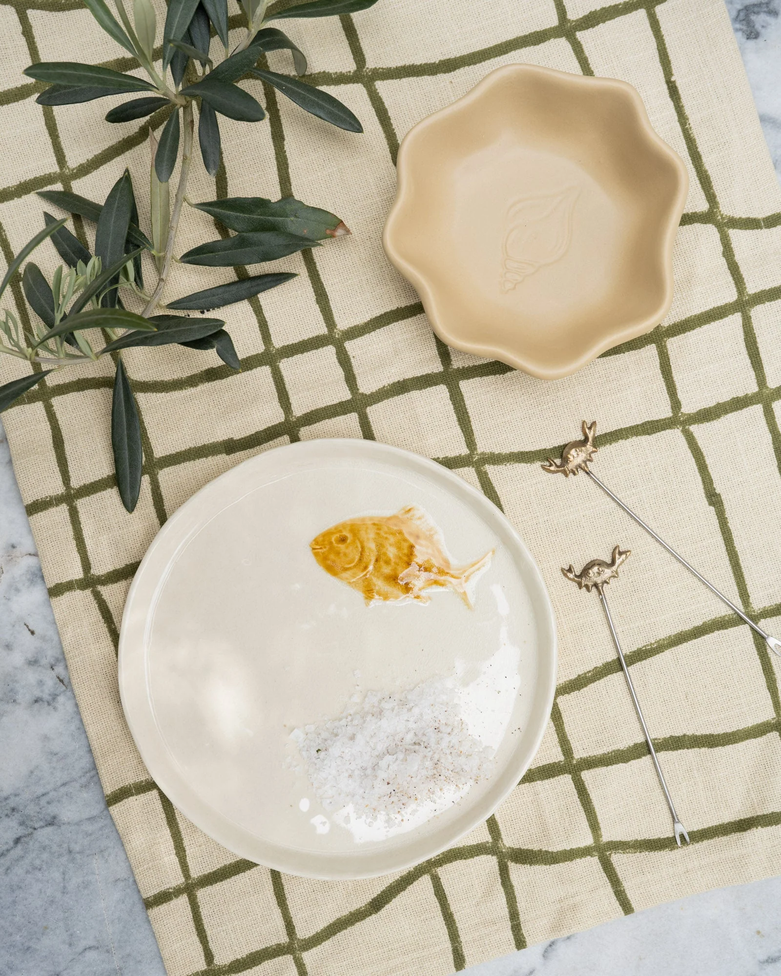 Side Plate Fish Ceramic - Image 6