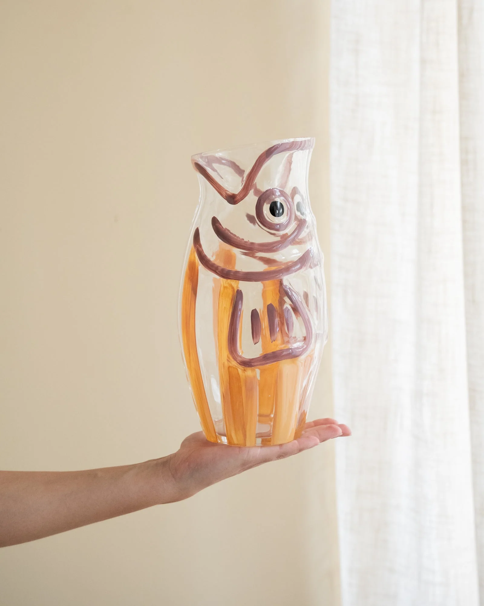 Vaas Vis Glas Lila - Image 3
