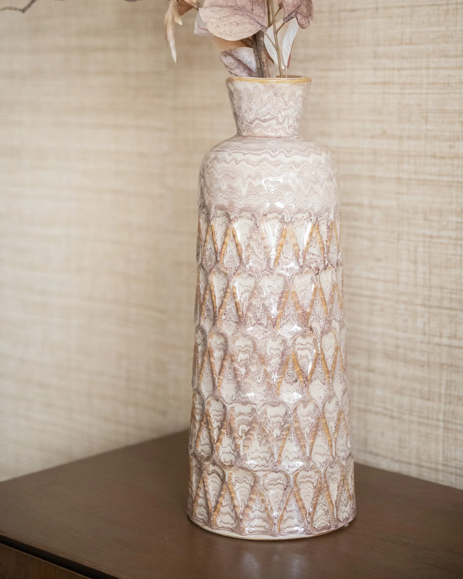 Grote Deco Vaas Juli Stoneware - Image 5