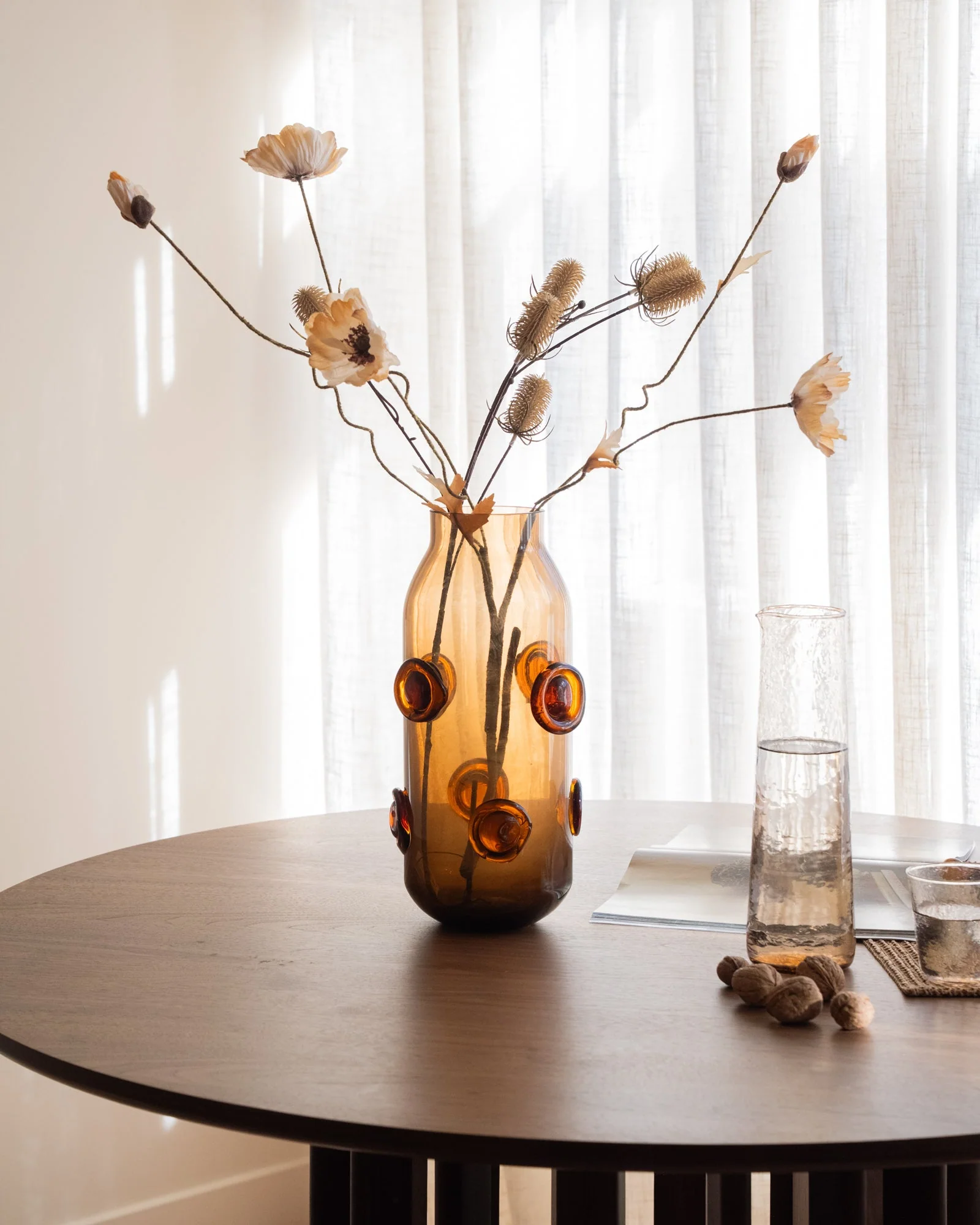Vaas Sunspot Amber Glass