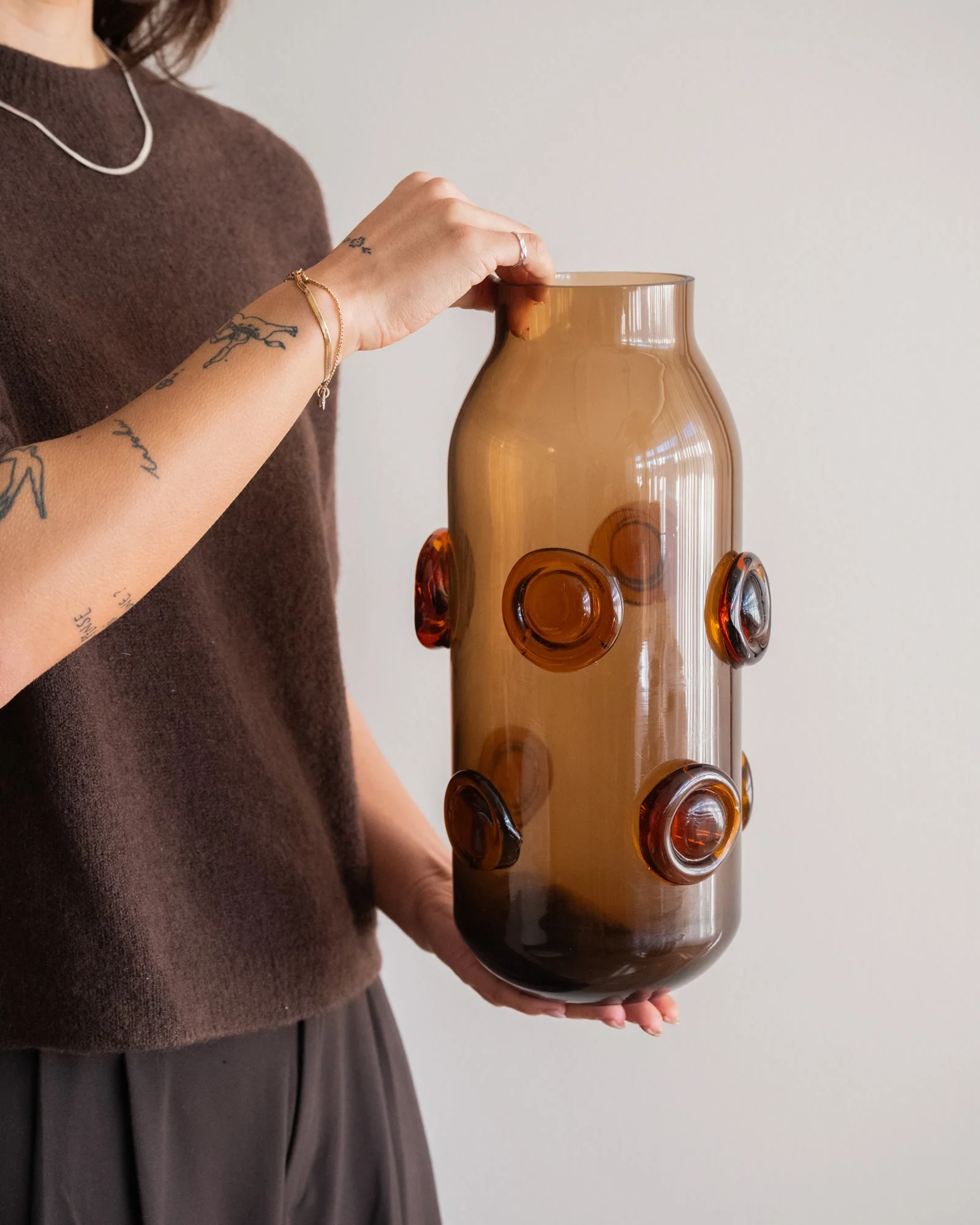 Vaas Sunspot Amber Glass - Image 2