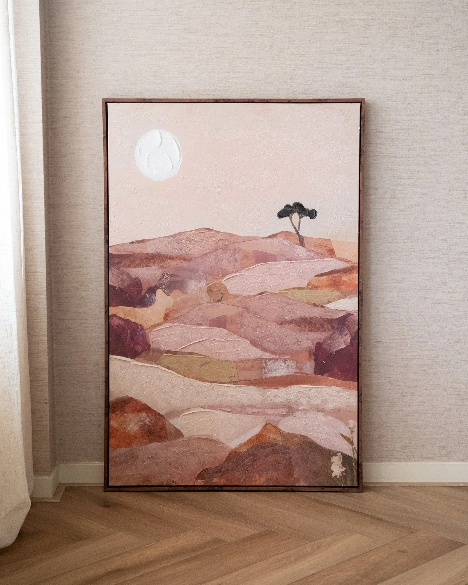 Schilderij Landscape Roze - Image 2