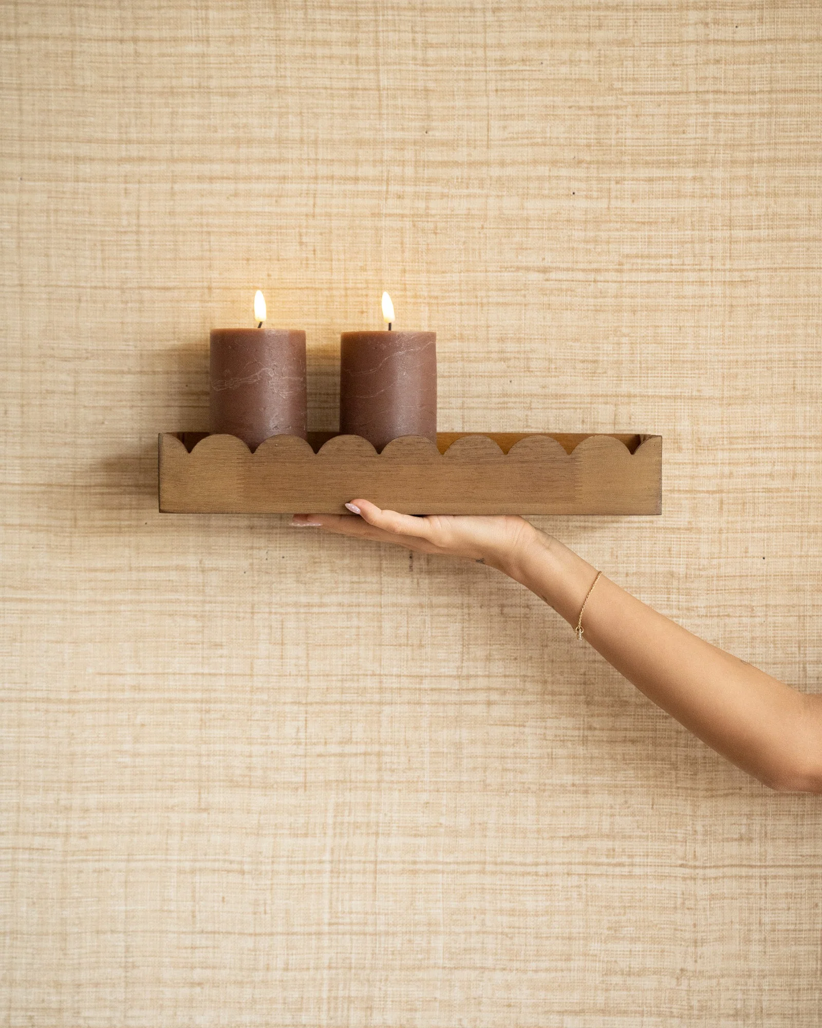 Wandplank Wavy Hout - Image 4