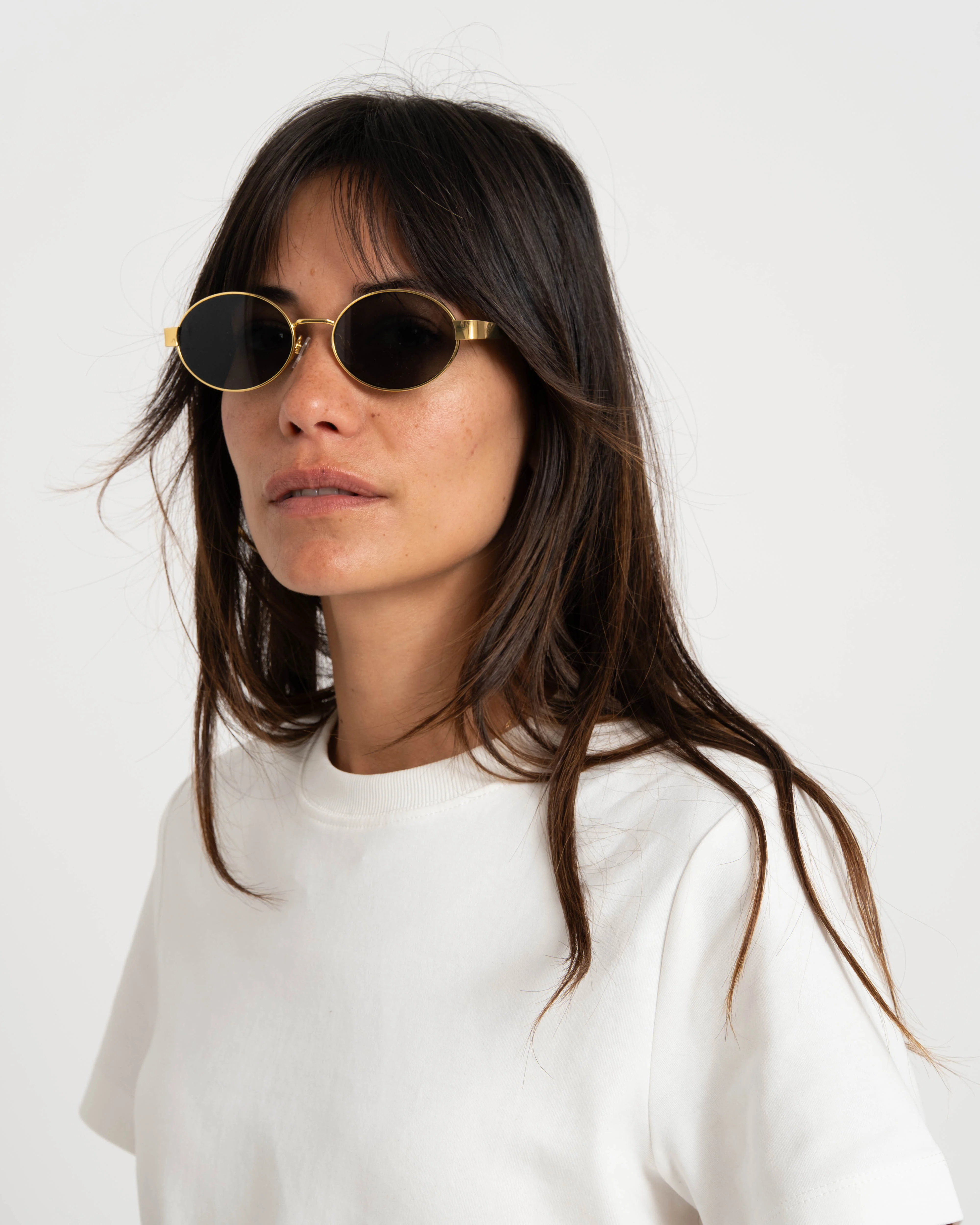 Komono Zonnebril Elix White Goud - Image 3