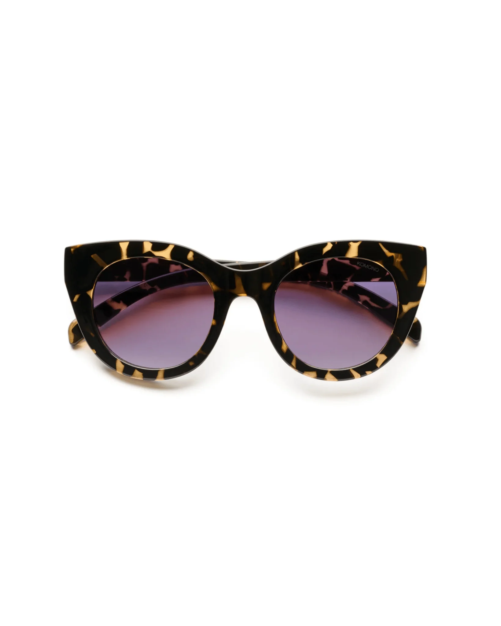 Komono Zonnebril Louise Dark Tortoise Brown