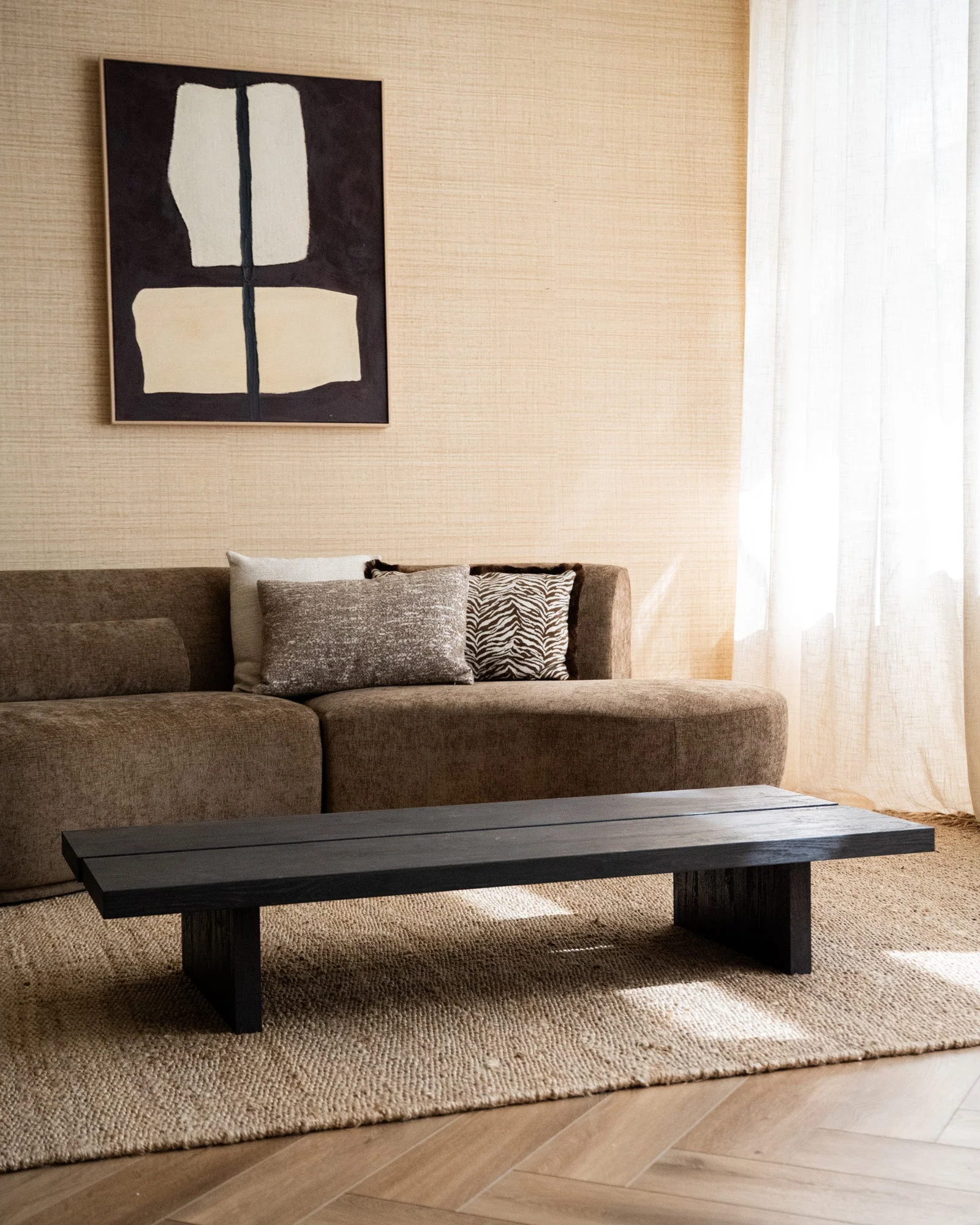 Salontafel Japandi Brown Wood - Image 8