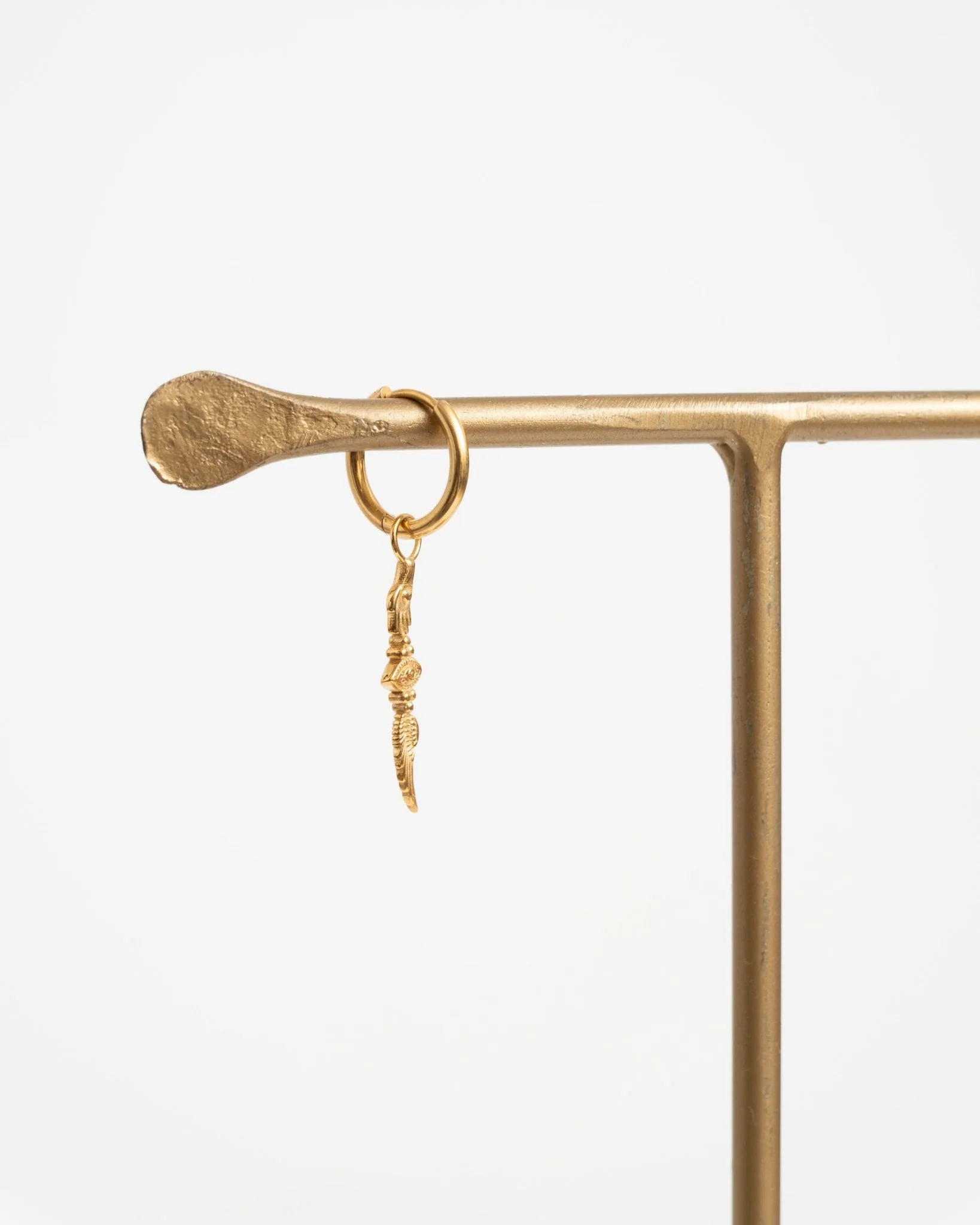 Set van 2 Oorbellen Eyecatcher Hoop Goud - Image 5