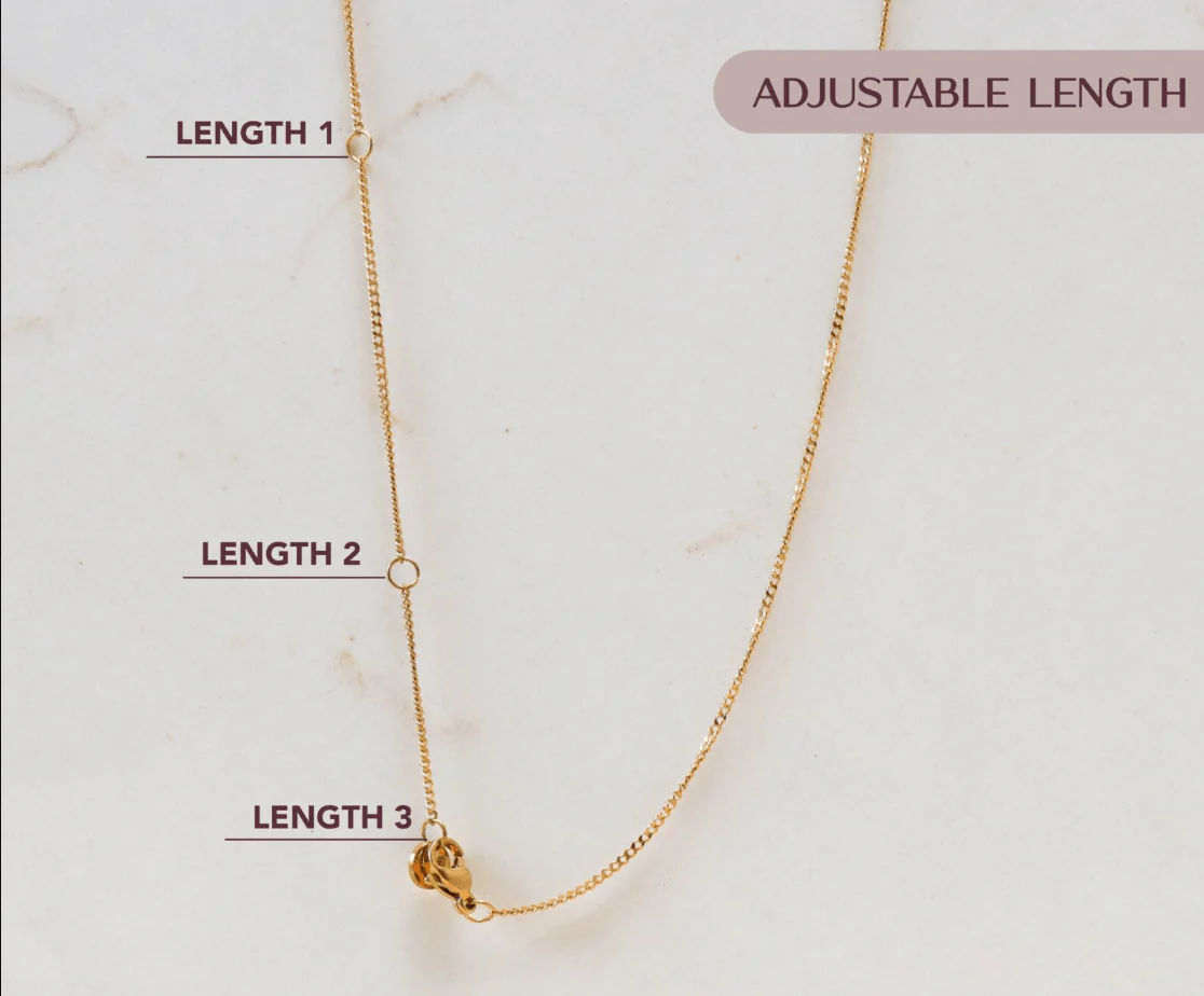 Ketting Adjustable Soleil Zilver - Image 4