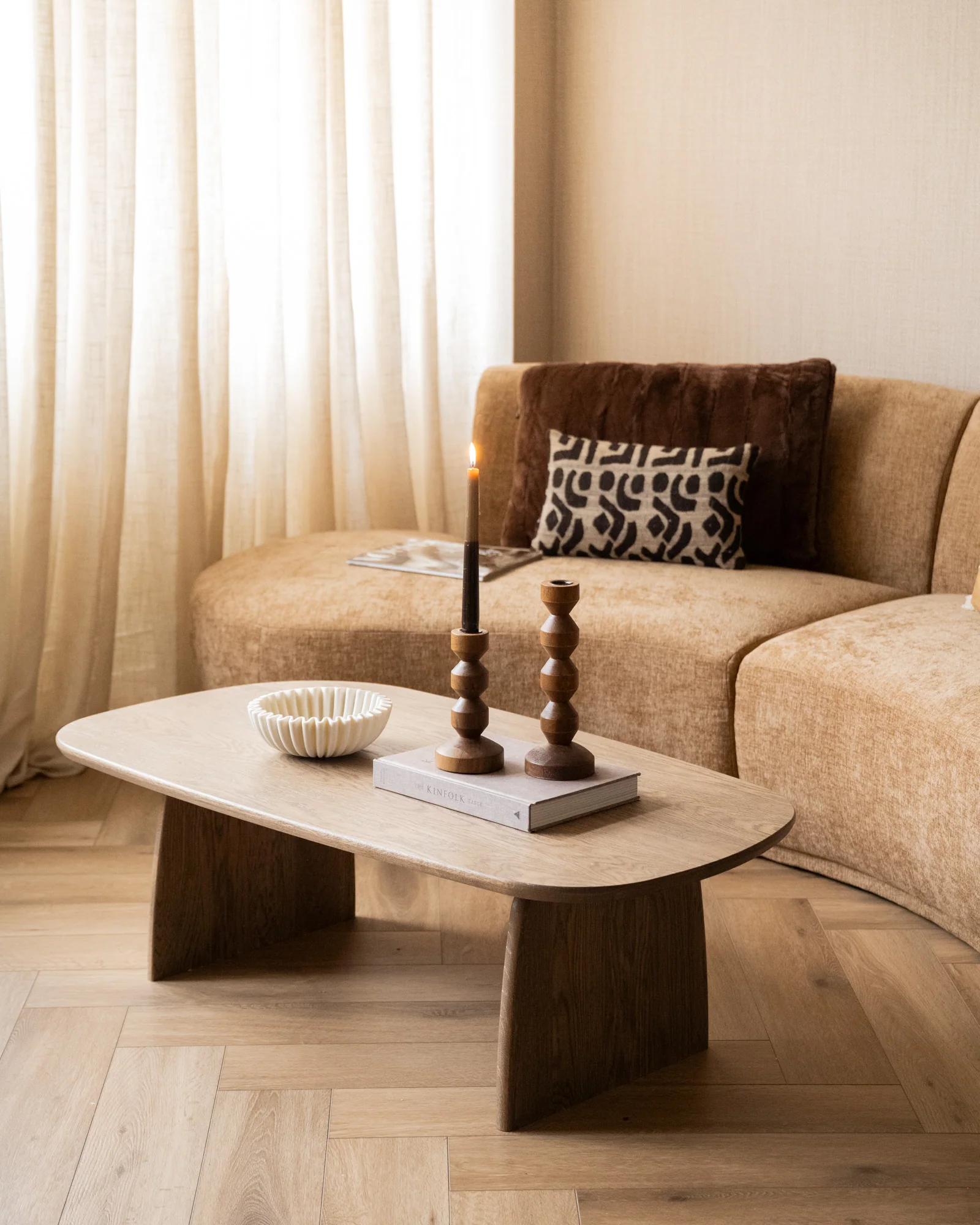 Kandelaar Dozza Wood Brown - Image 6