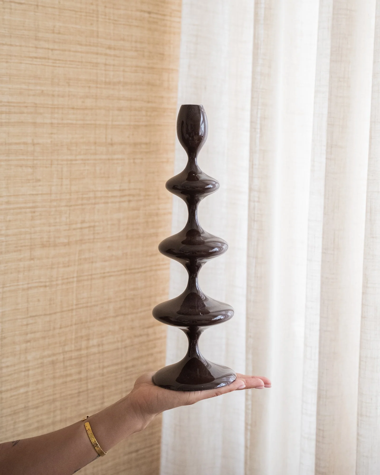 Kandelaar Vireen Brown - Image 3