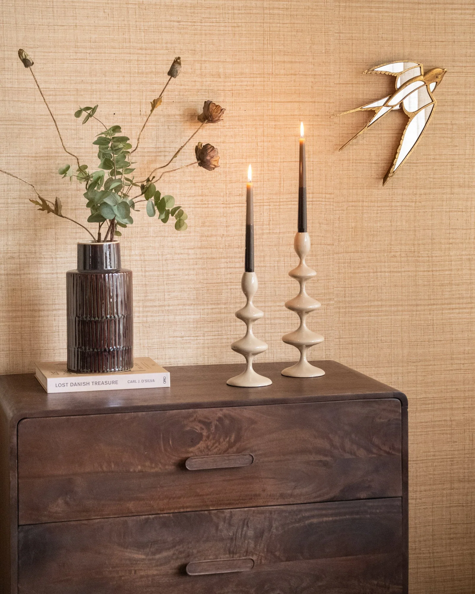 Candle Holder Vireen Sand - Image 6