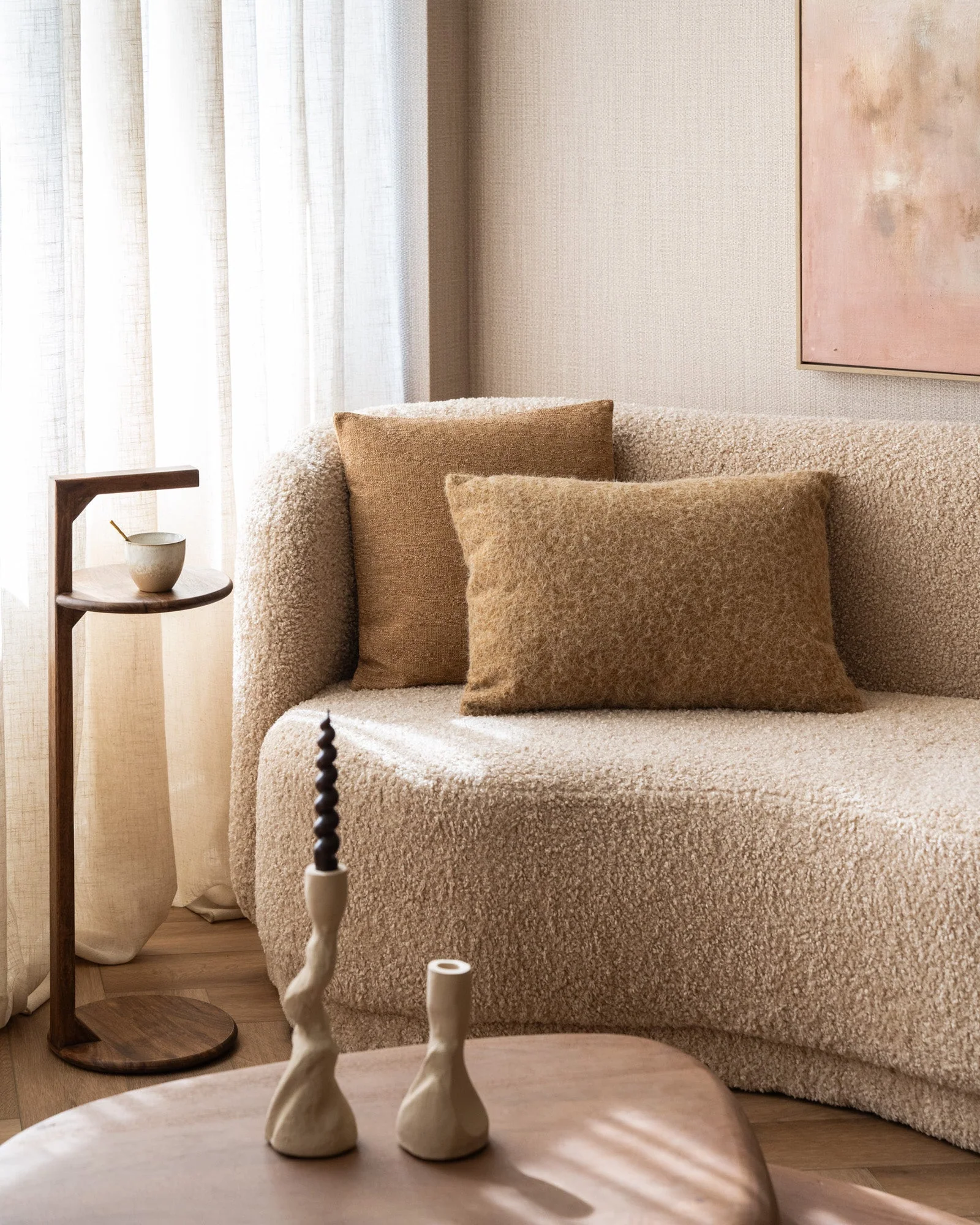 Cushion Dayton Caramel - Image 7