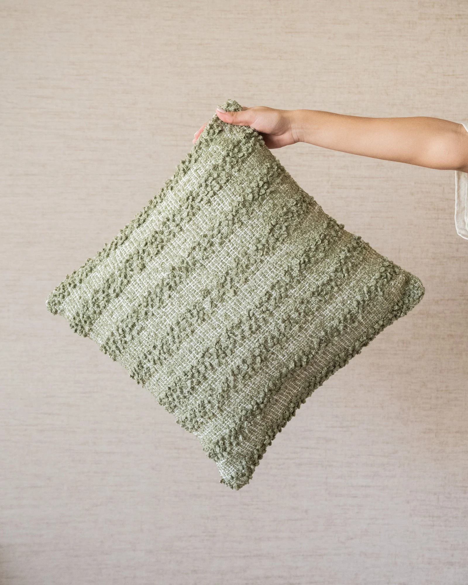 Cushion Maglie Olive Green 45x45 - Image 6