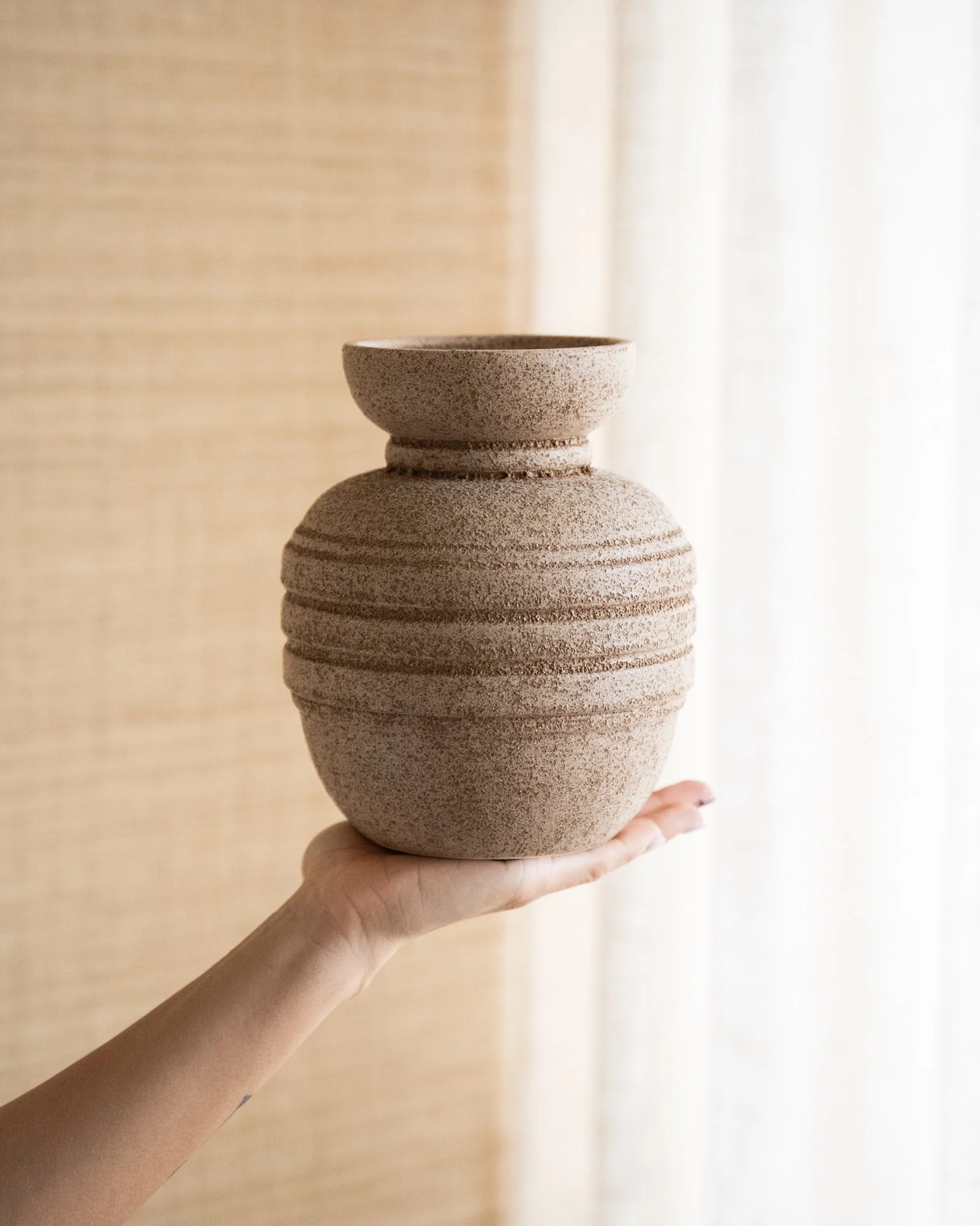 Deco Vaas Arpino Ceramic - Image 3