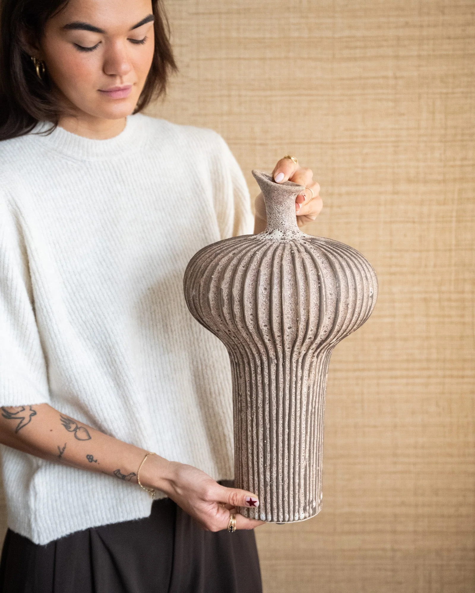 Deco Vaas Nevano Ceramic - Image 2