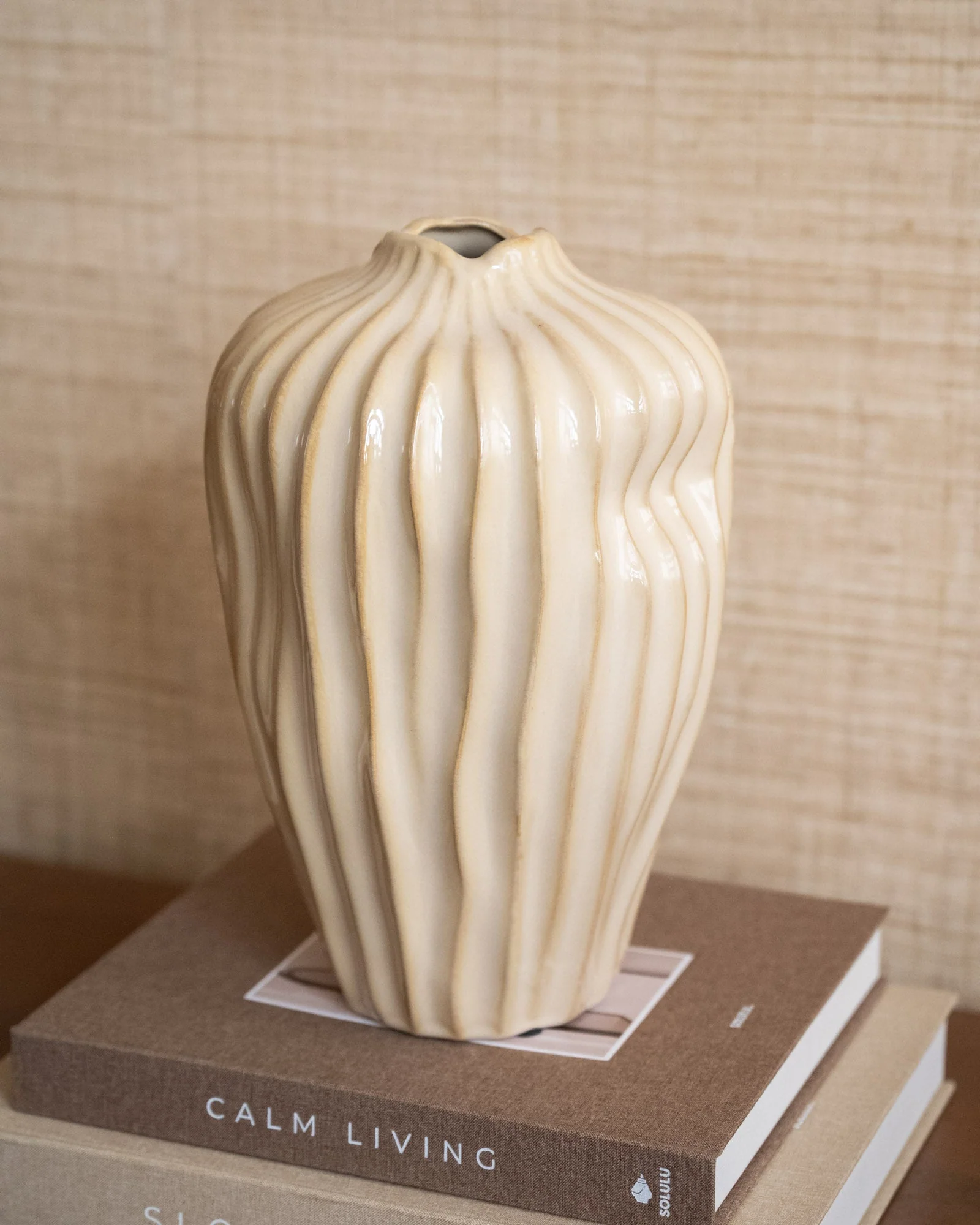 Deco Vaas Vechhia Cream - Image 4