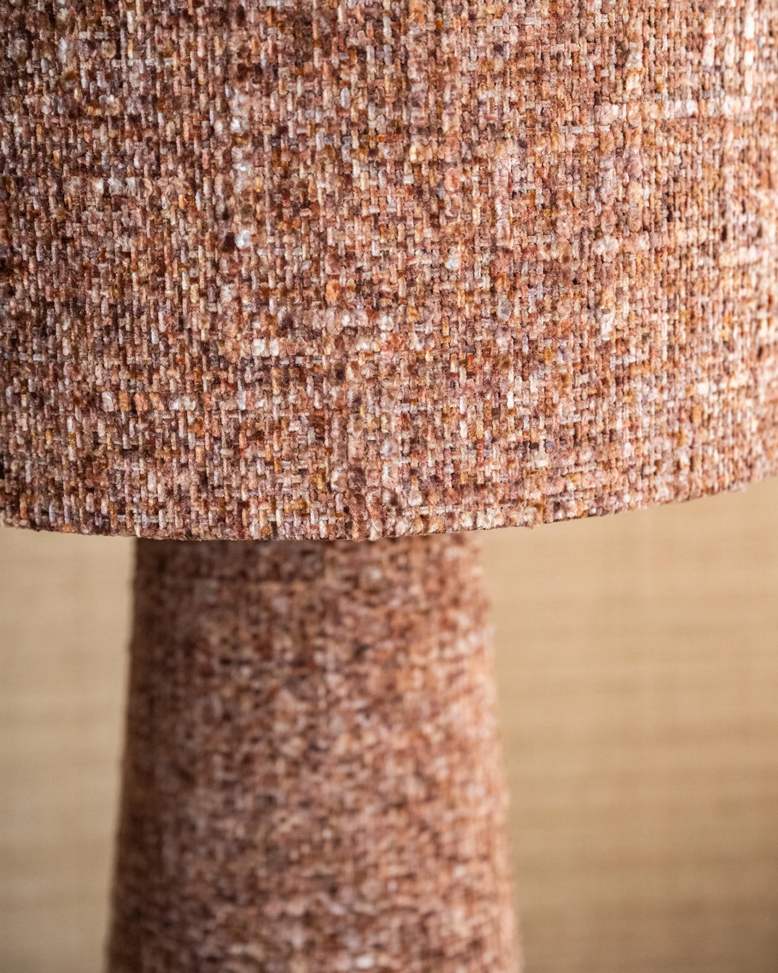 Large Floor Lamp Kaye Burgundy - Image 4
