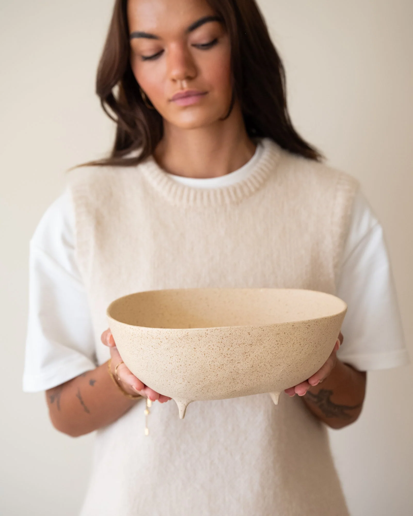 Serving Bowl Rosa Sand - Image 8