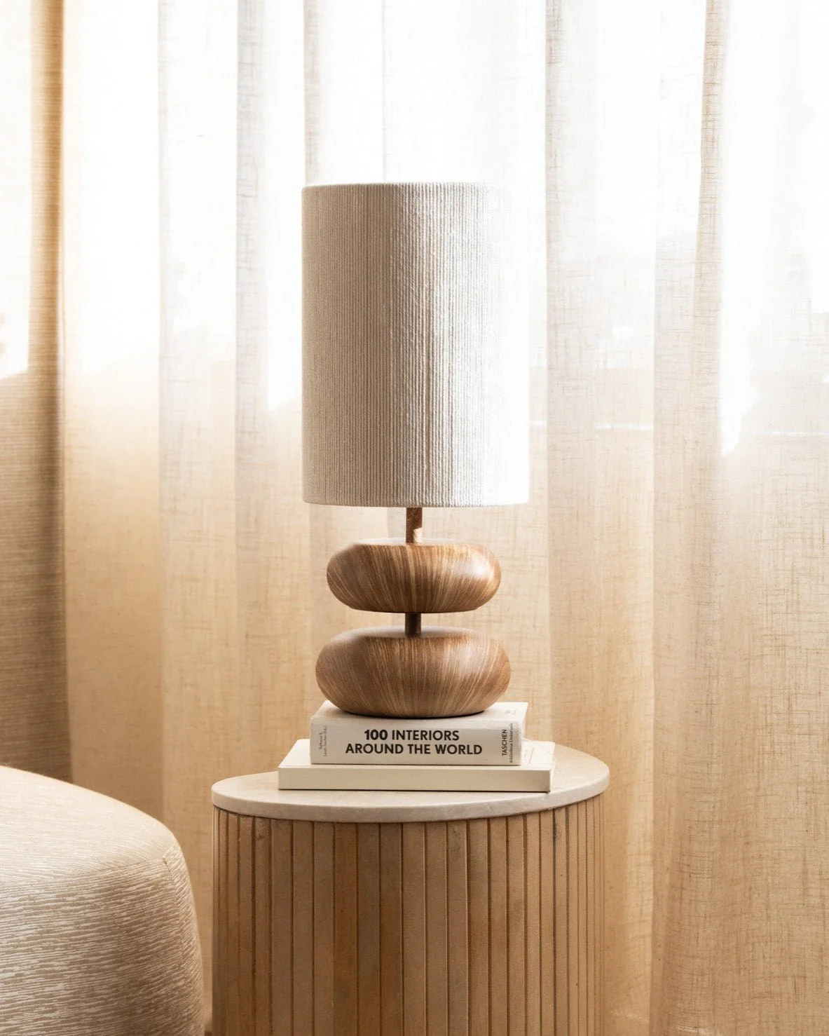 Table Lamp Ellano Wood